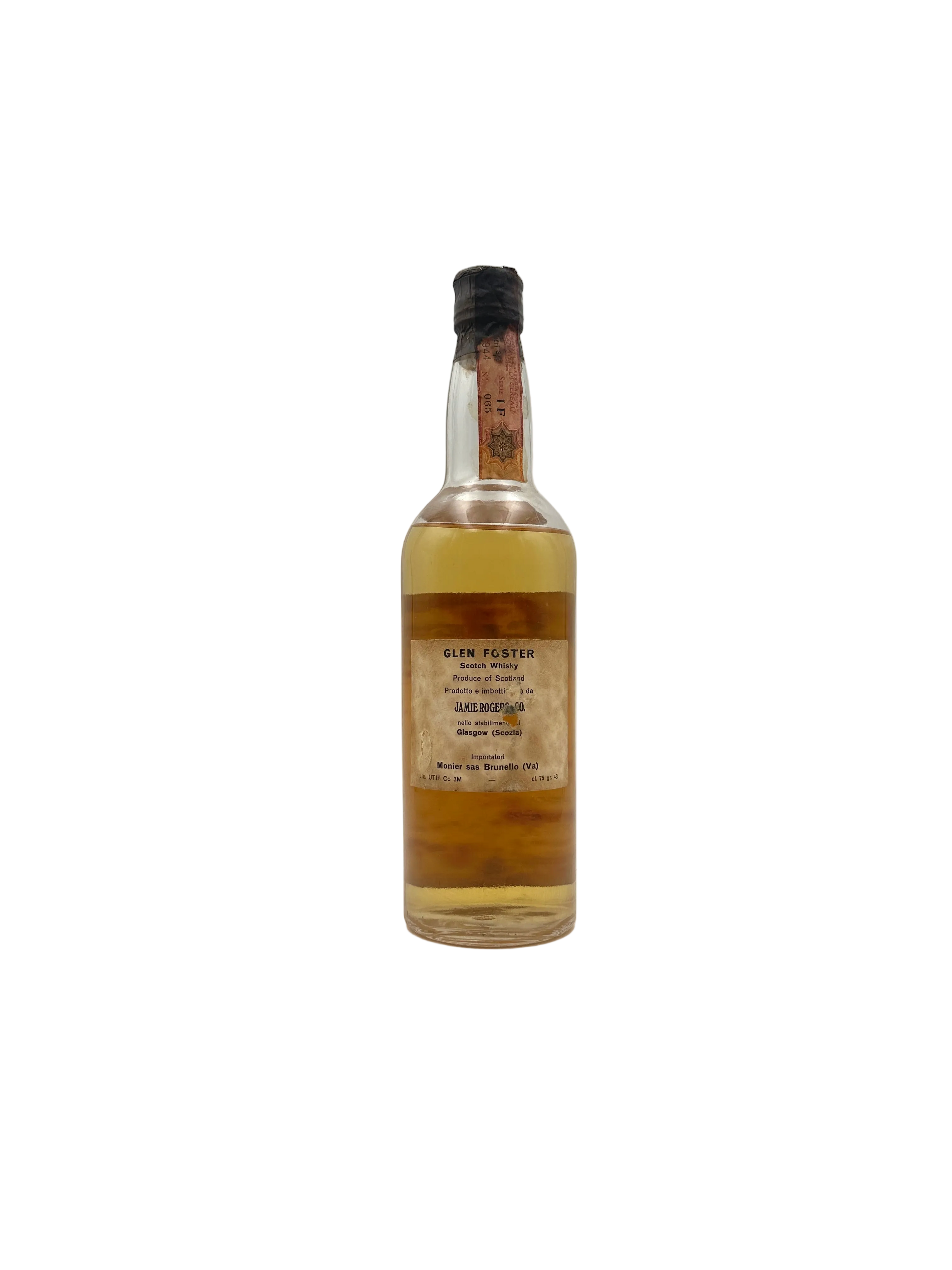 Glen Foster - 6 Years Old Rare Scotch Whisky - Strathdearn - 1970s