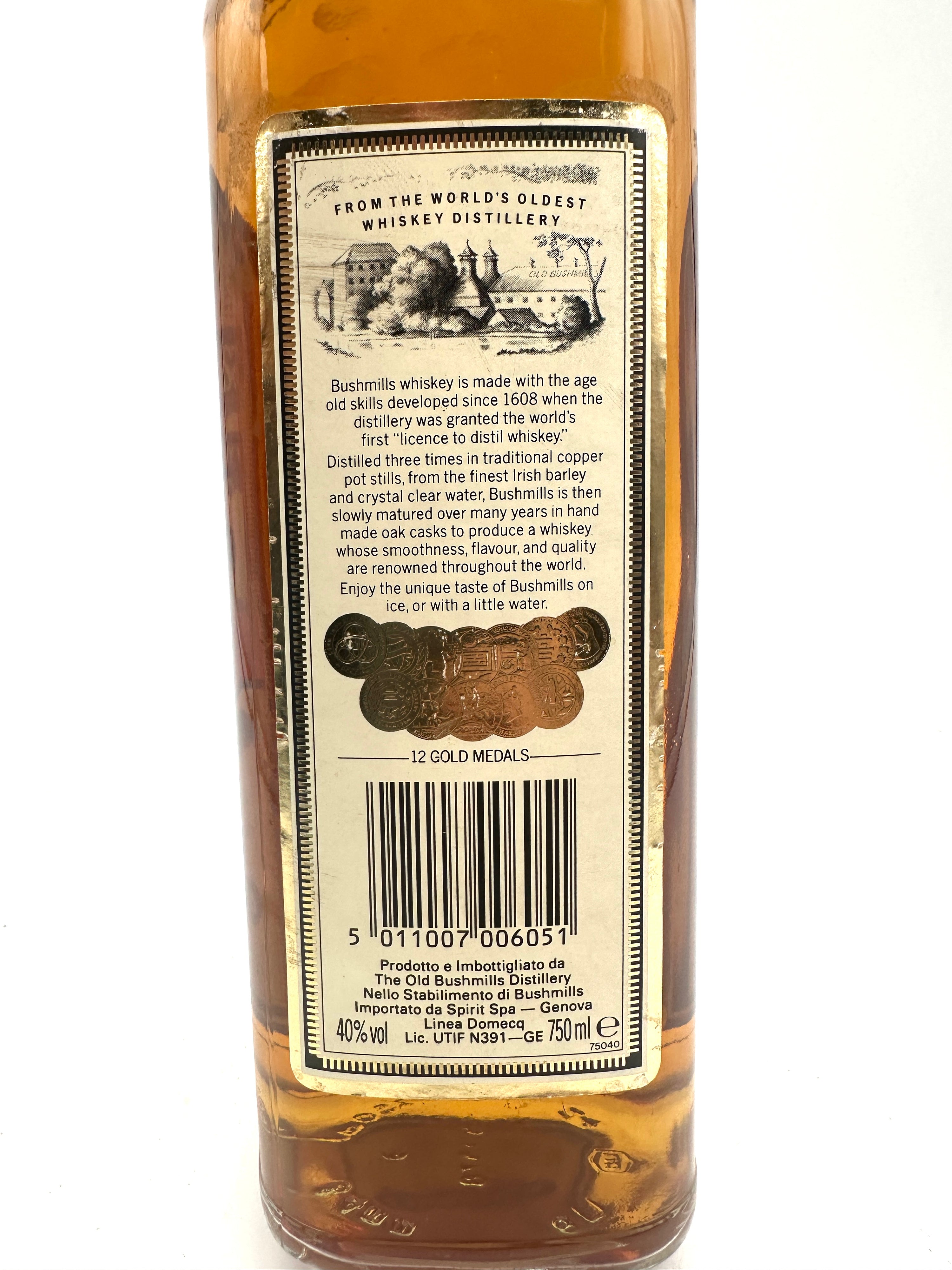 Bushmills - The Original Irish Whiskey - 1980s