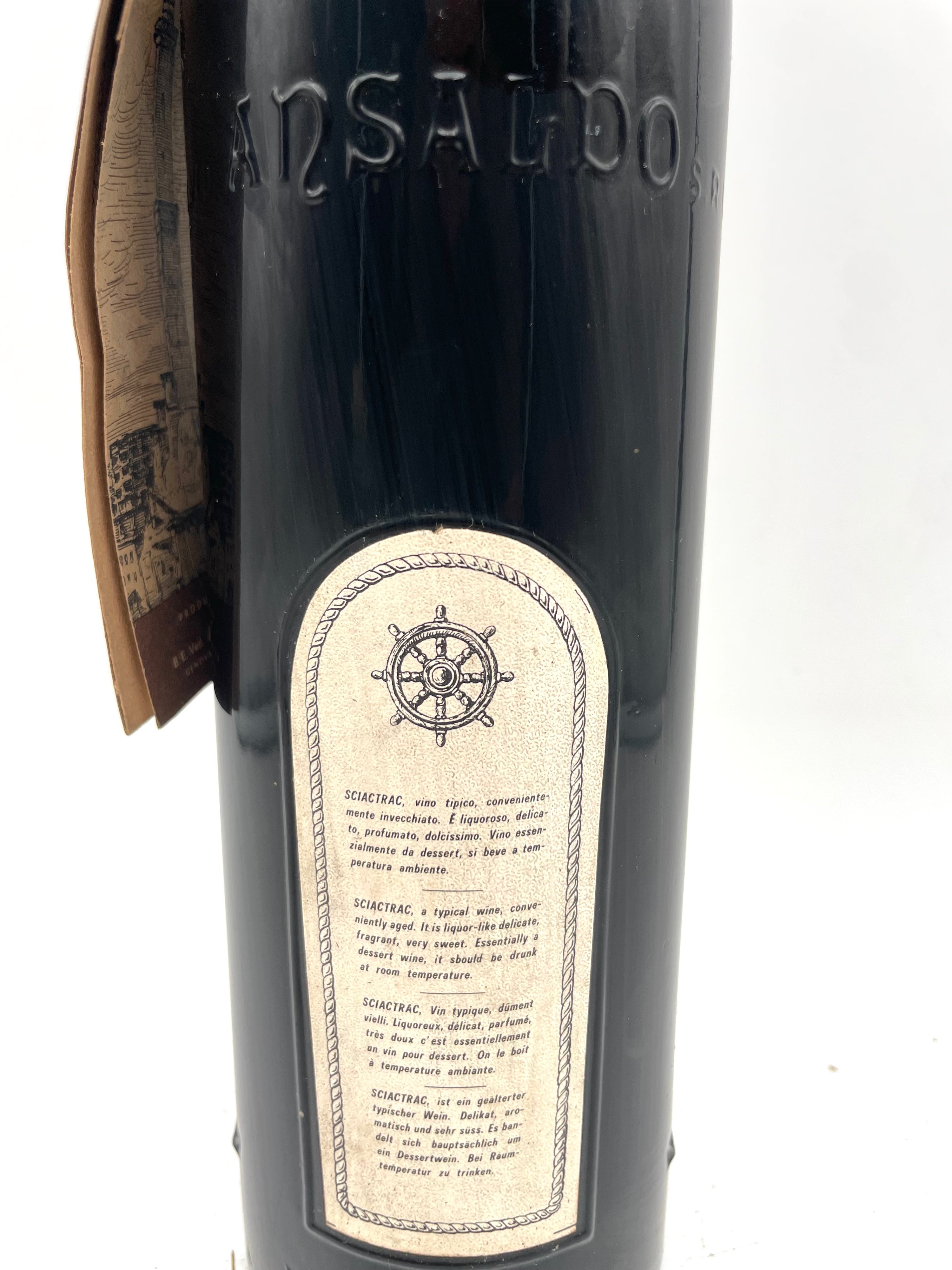 1961 - Ansaldo - Sciactrac Vino Liquoroso