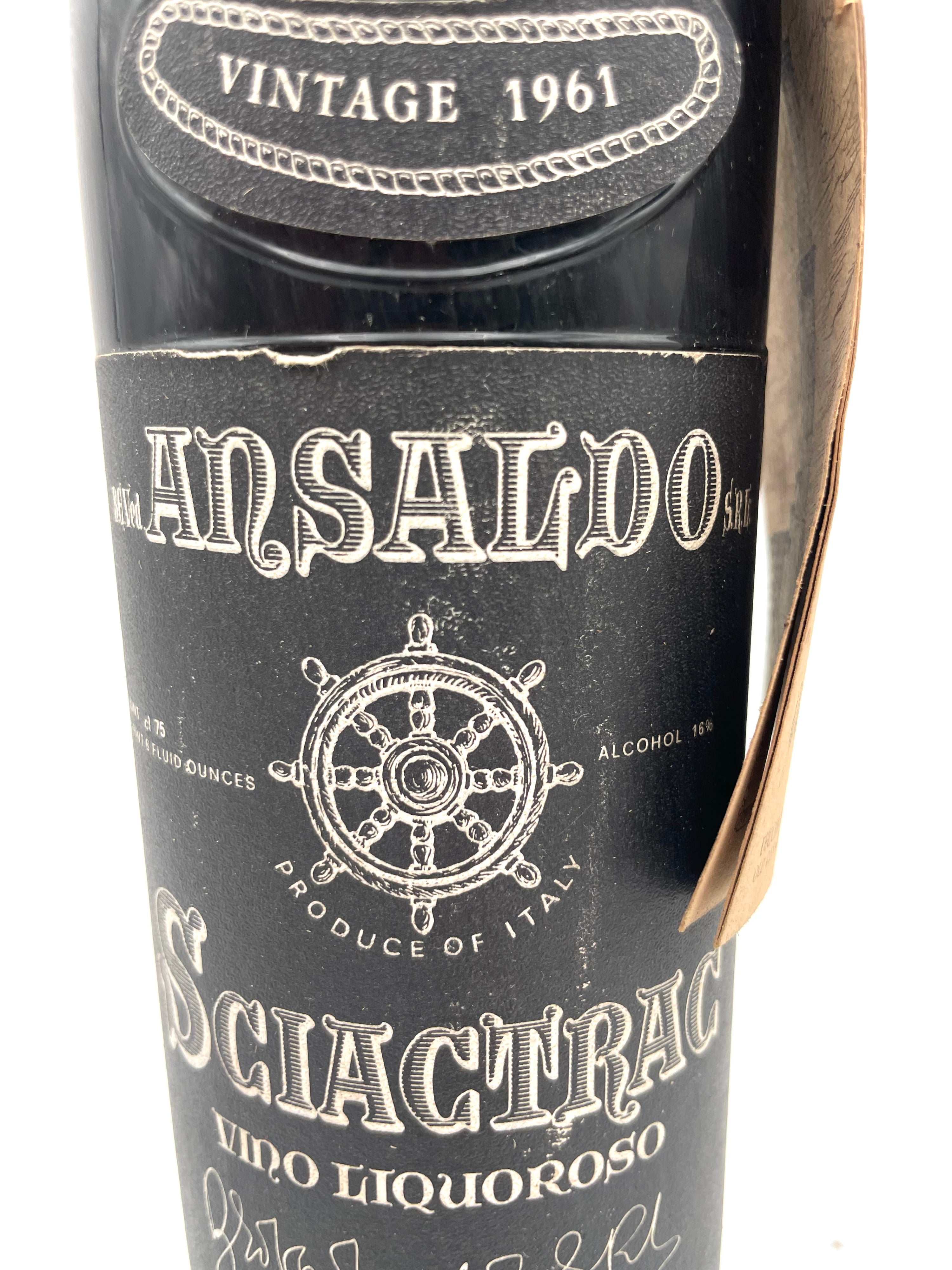 1961 - Ansaldo - Sciactrac Vino Liquoroso