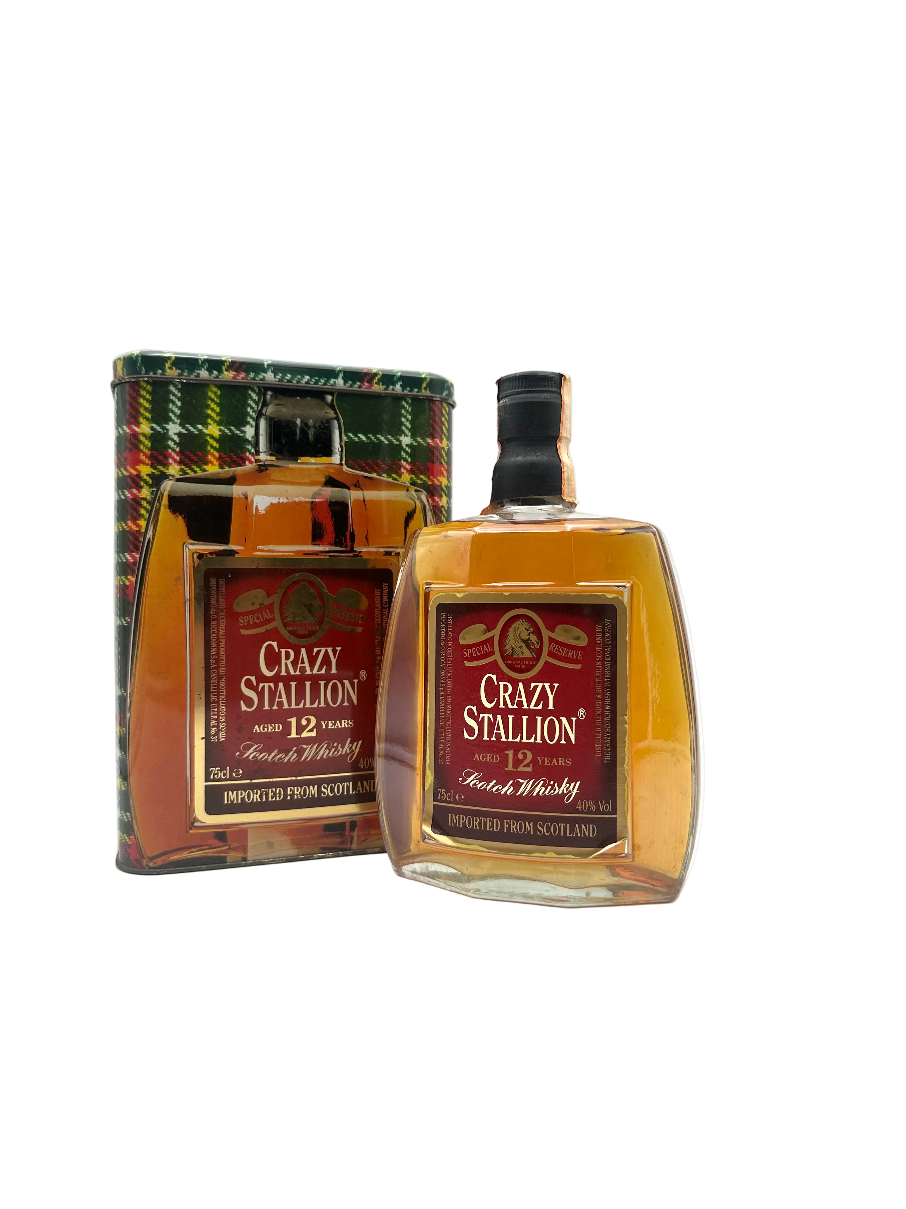 Crazy Stallion - 12 Years Old Special Reserve Scotch Whisky - 1980s