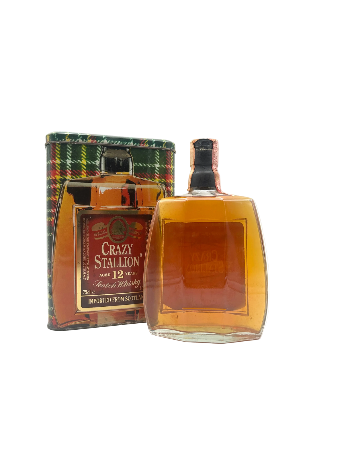 Crazy Stallion - 12 Years Old Special Reserve Scotch Whisky - 1980s