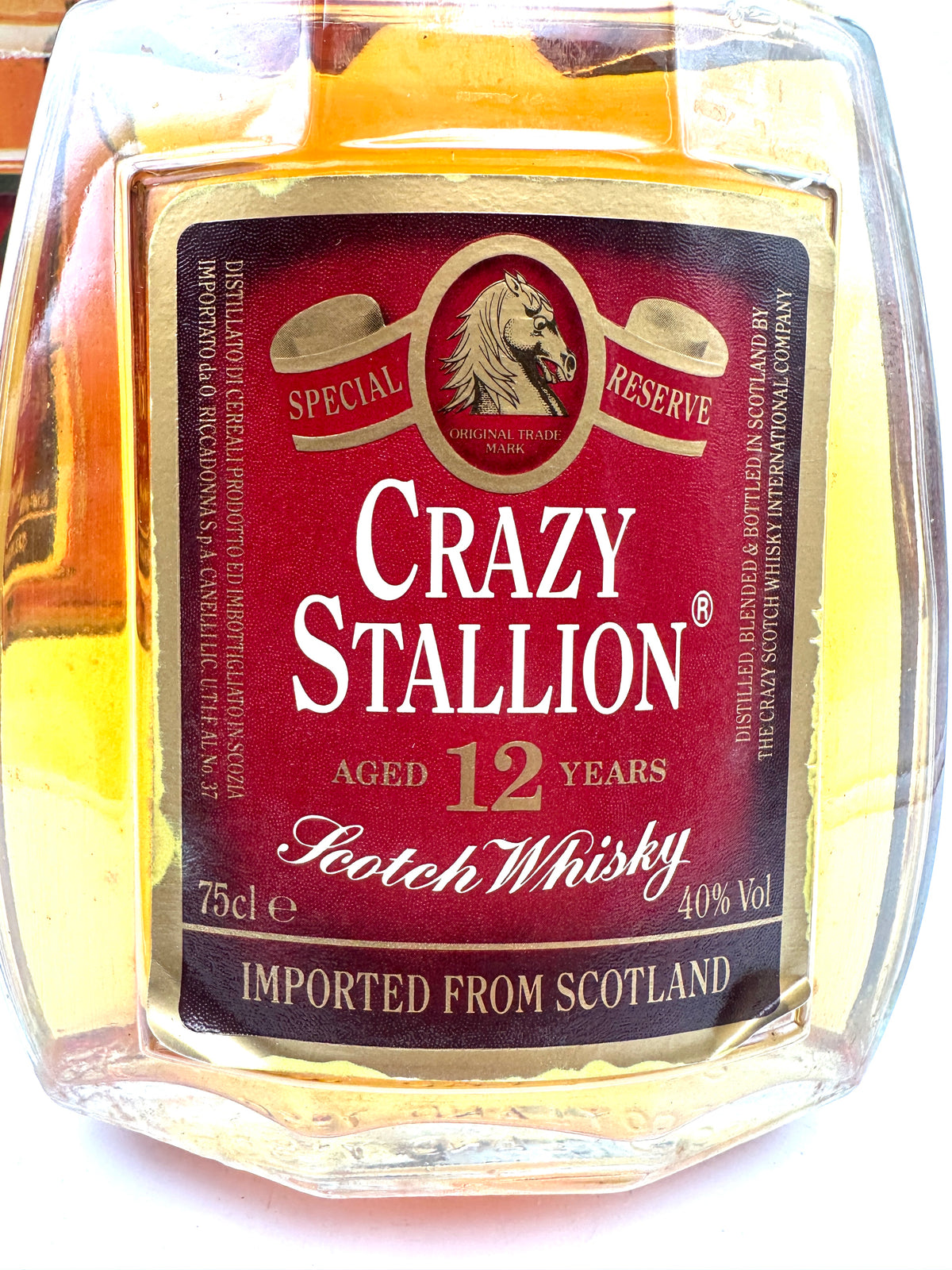 Crazy Stallion - 12 Years Old Special Reserve Scotch Whisky - 1980s
