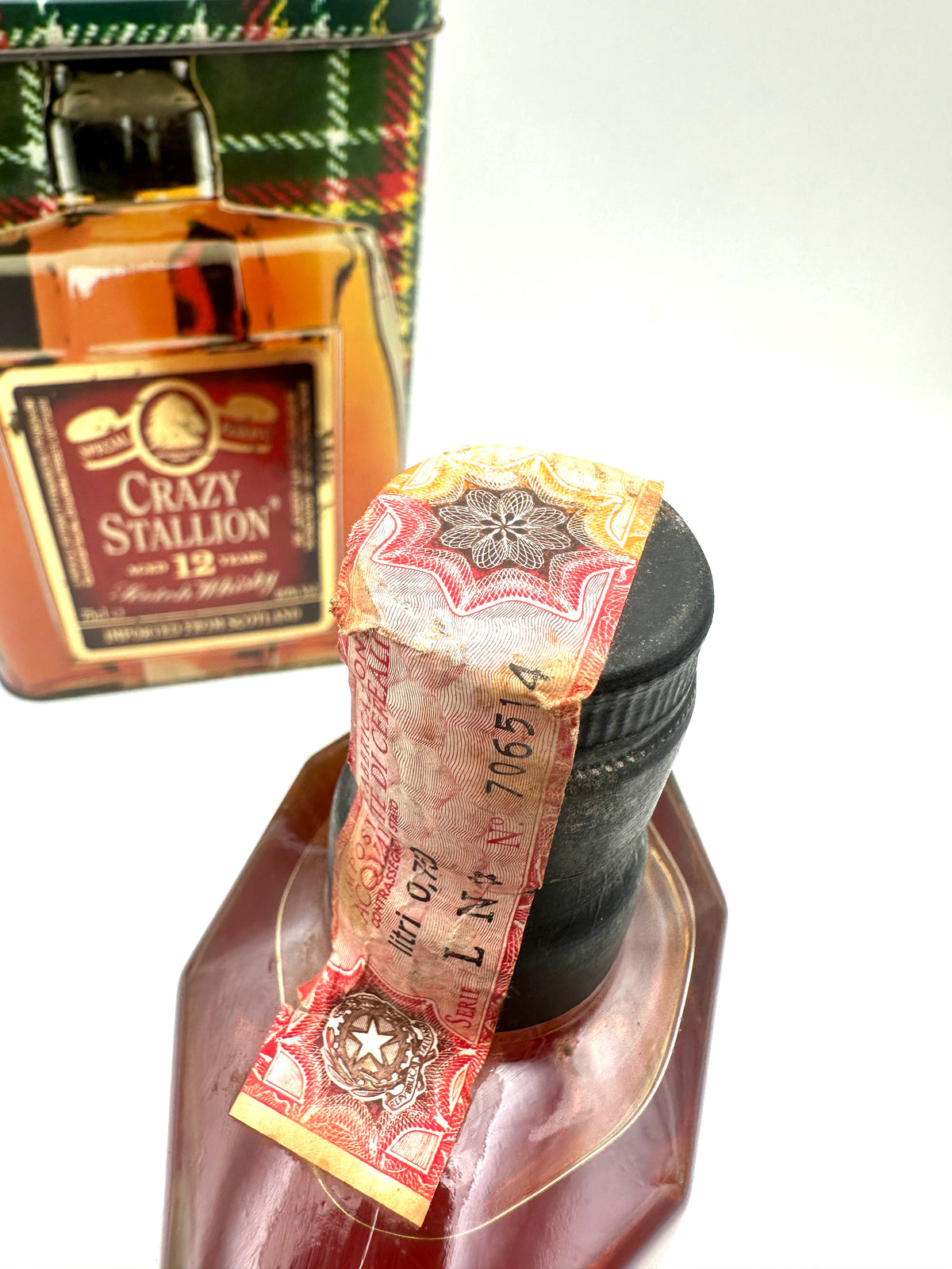 Crazy Stallion - 12 Years Old Special Reserve Scotch Whisky - 1980s