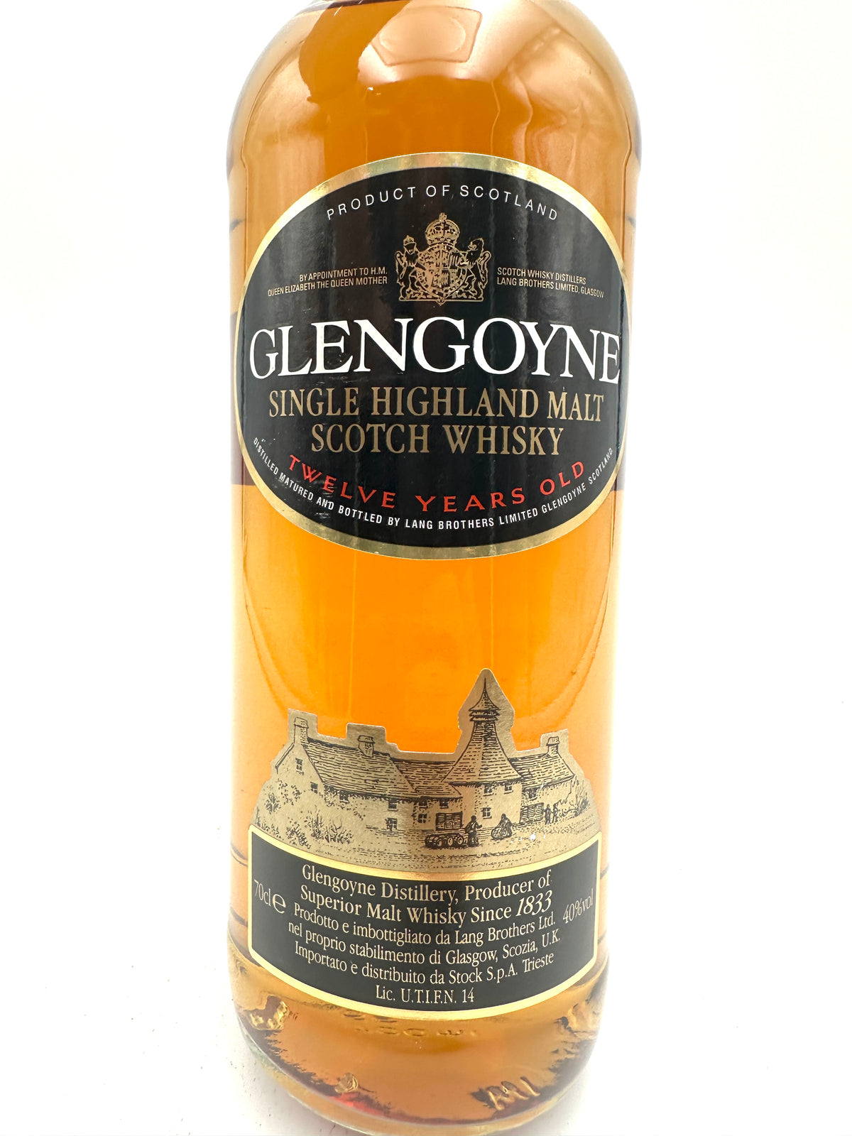 Glengoyne - 12 Years Old Single Highland Malt Scotch Whisky - 1990s