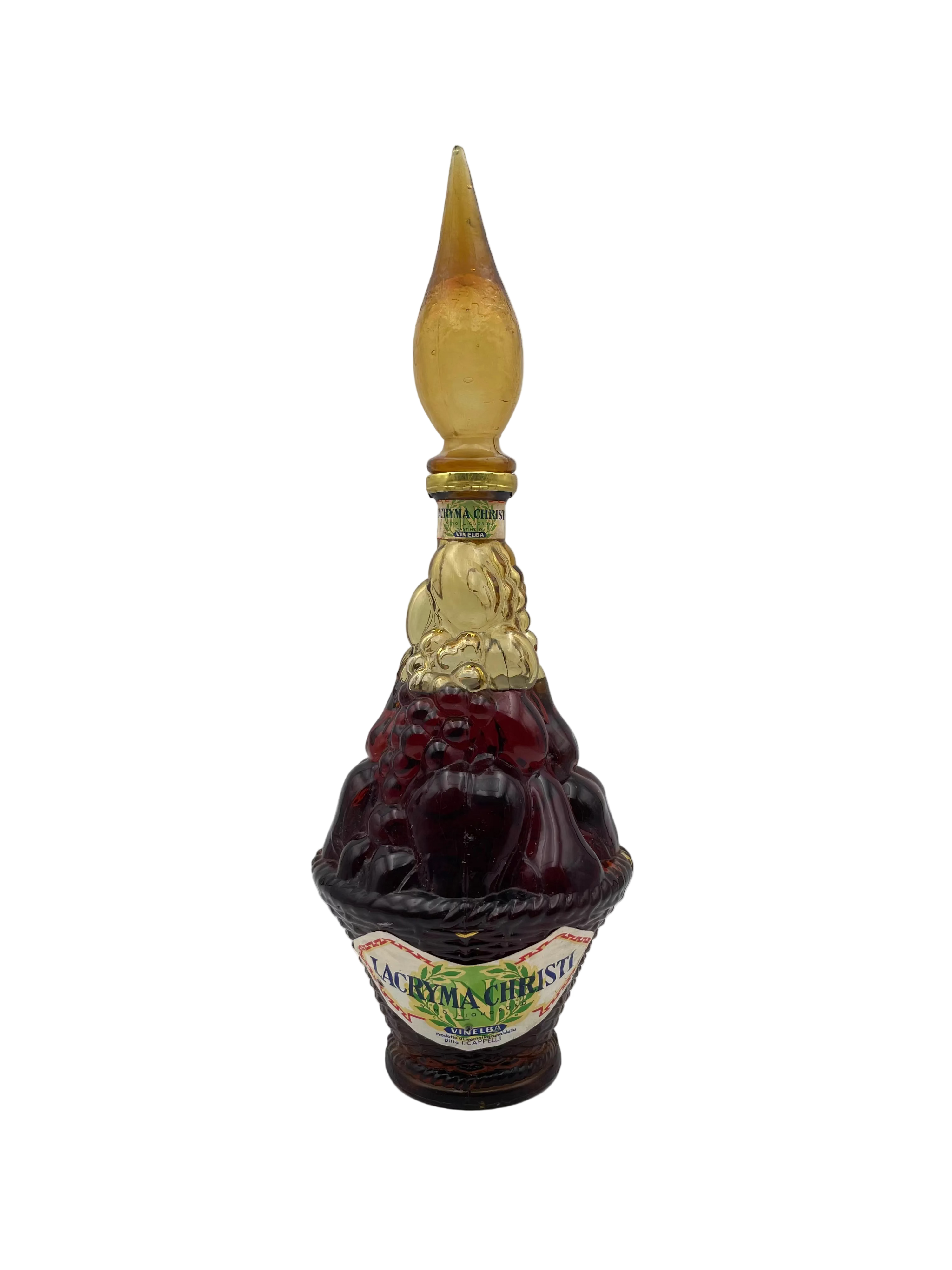 Cappelli - Vinelba - Lacryma Christi Vino Liquoroso - Anni '70s