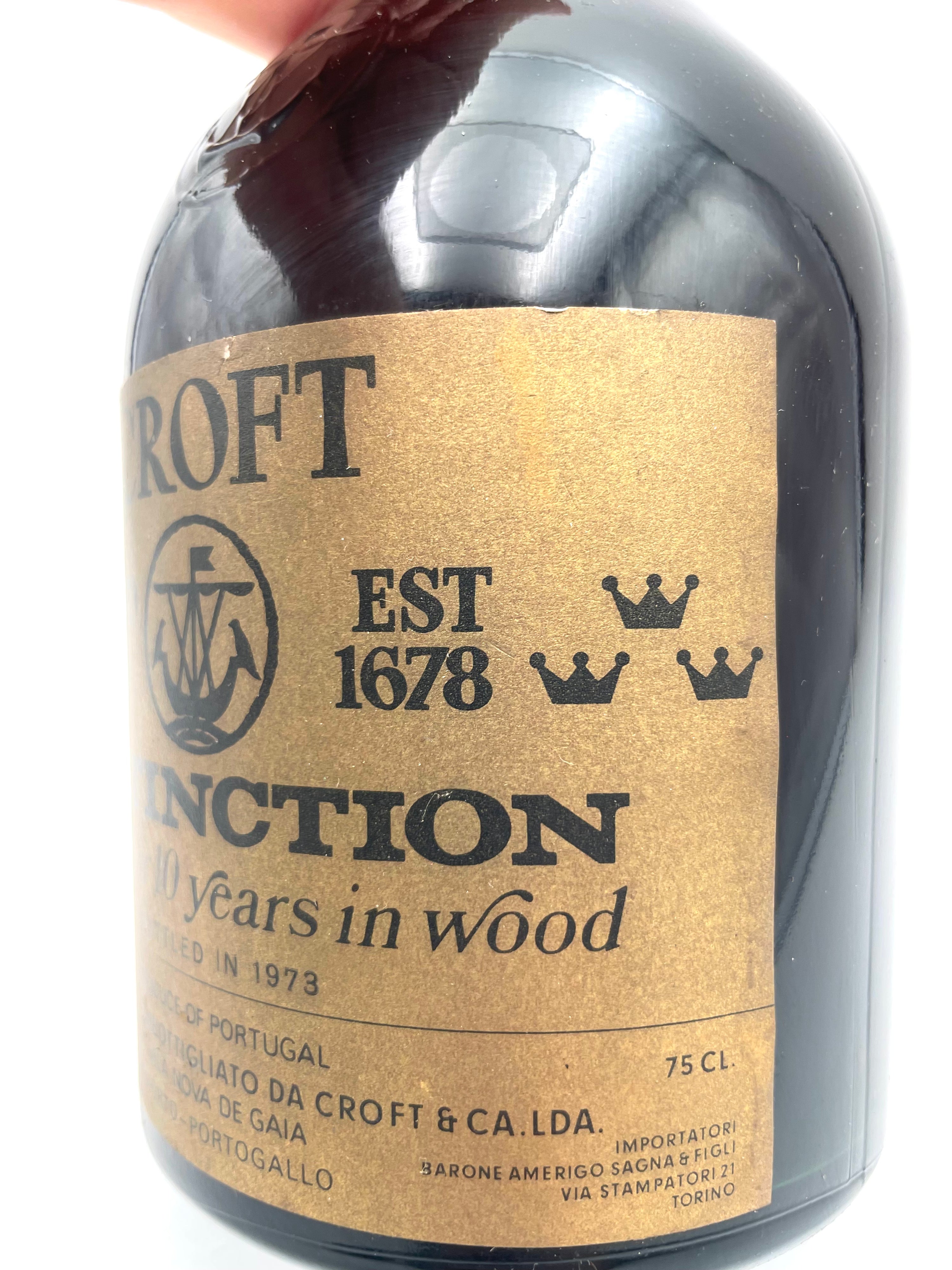 1963 - Croft - Port Distinction 10 YO - Bottl. 1973