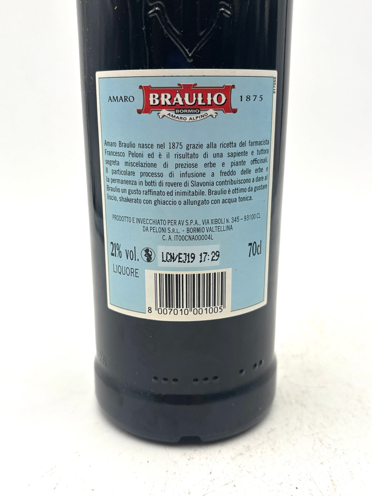 Braulio - Amaro Alpino - Anni '00s