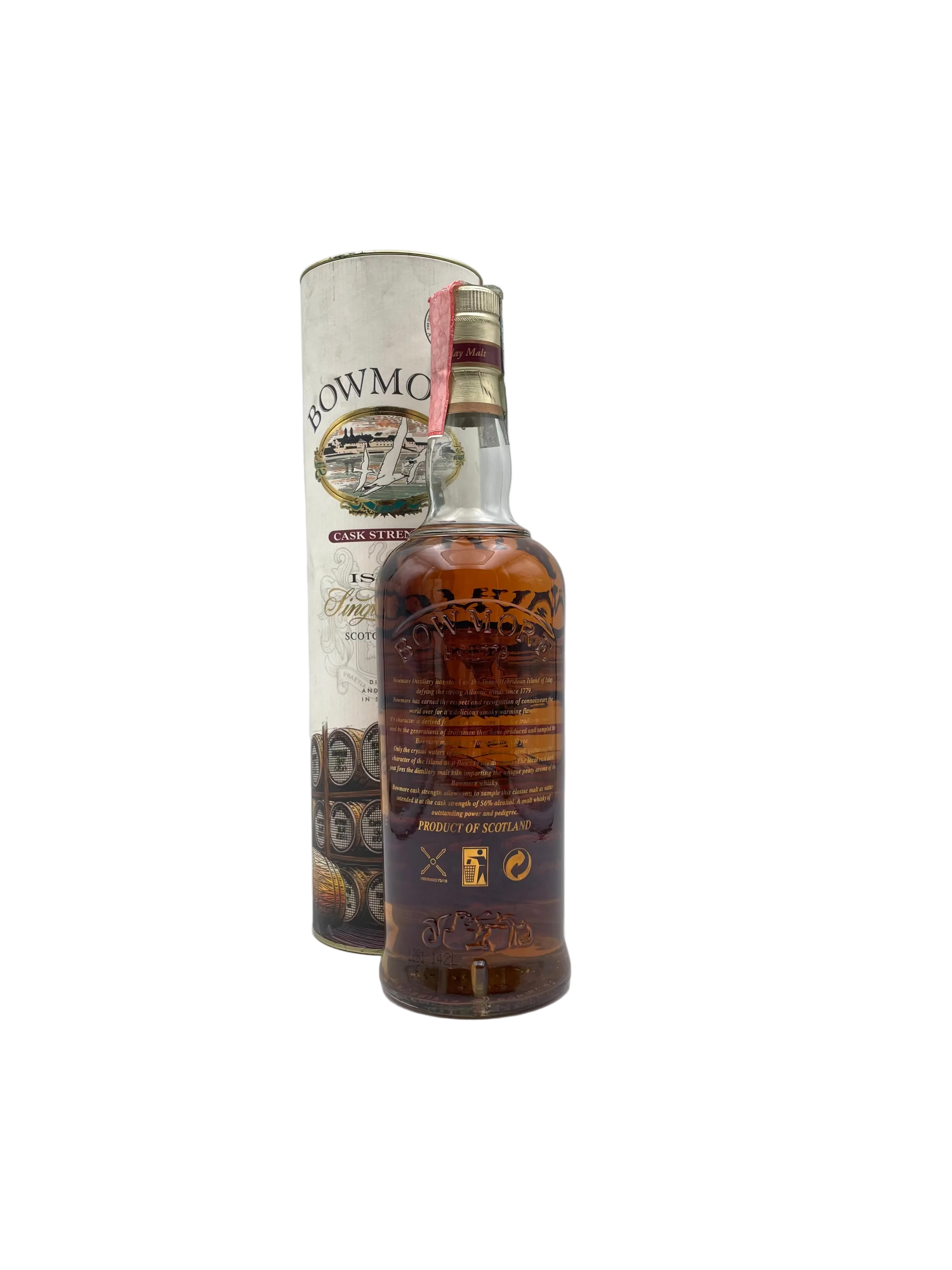 Bowmore - Cask Strength Islay Single Malt Scotch Whisky - Anni ‘90s