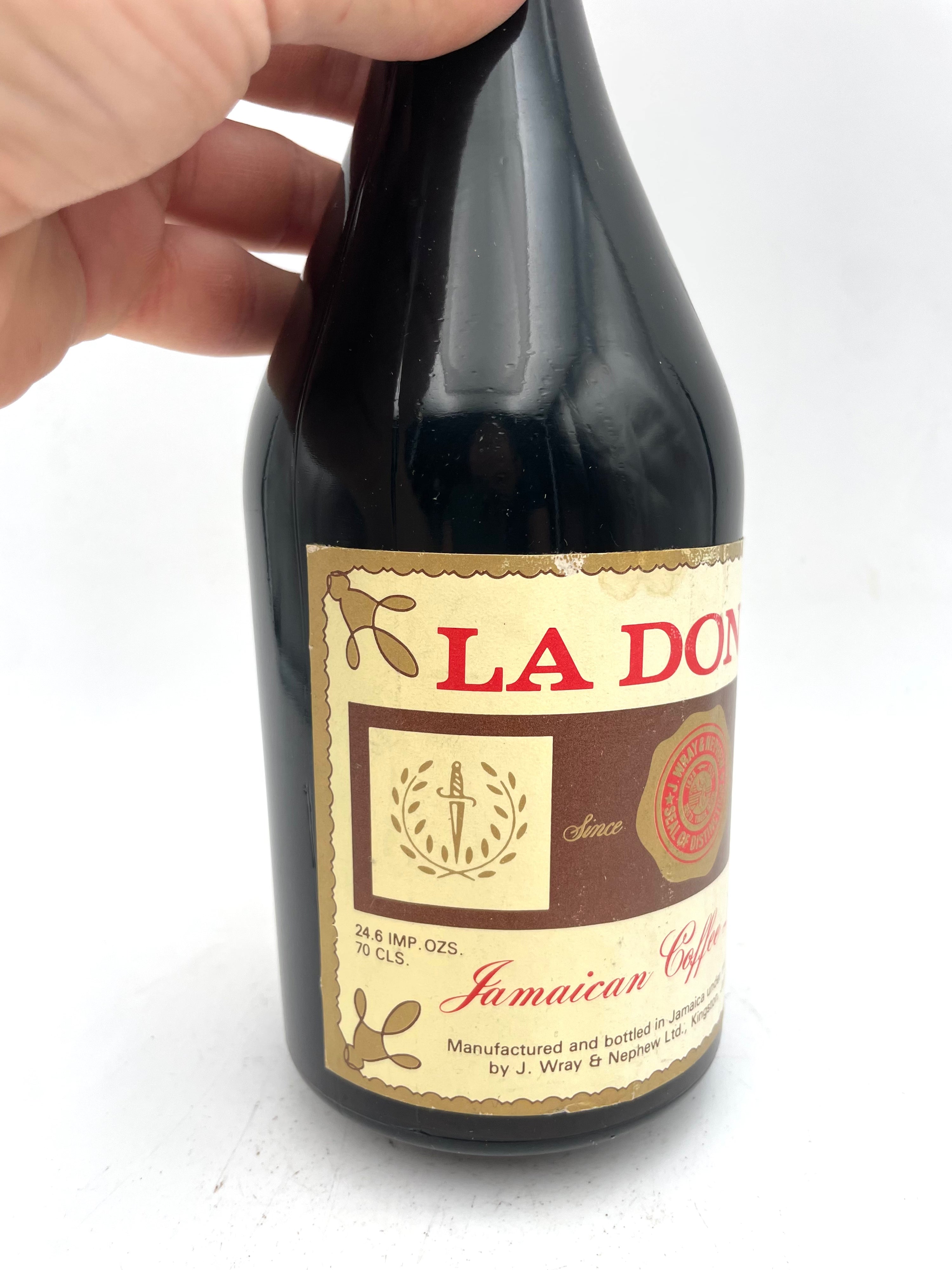 La Donna - Jamaican Coffee Liqueur - J. Wray & Nephew - Anni '80s
