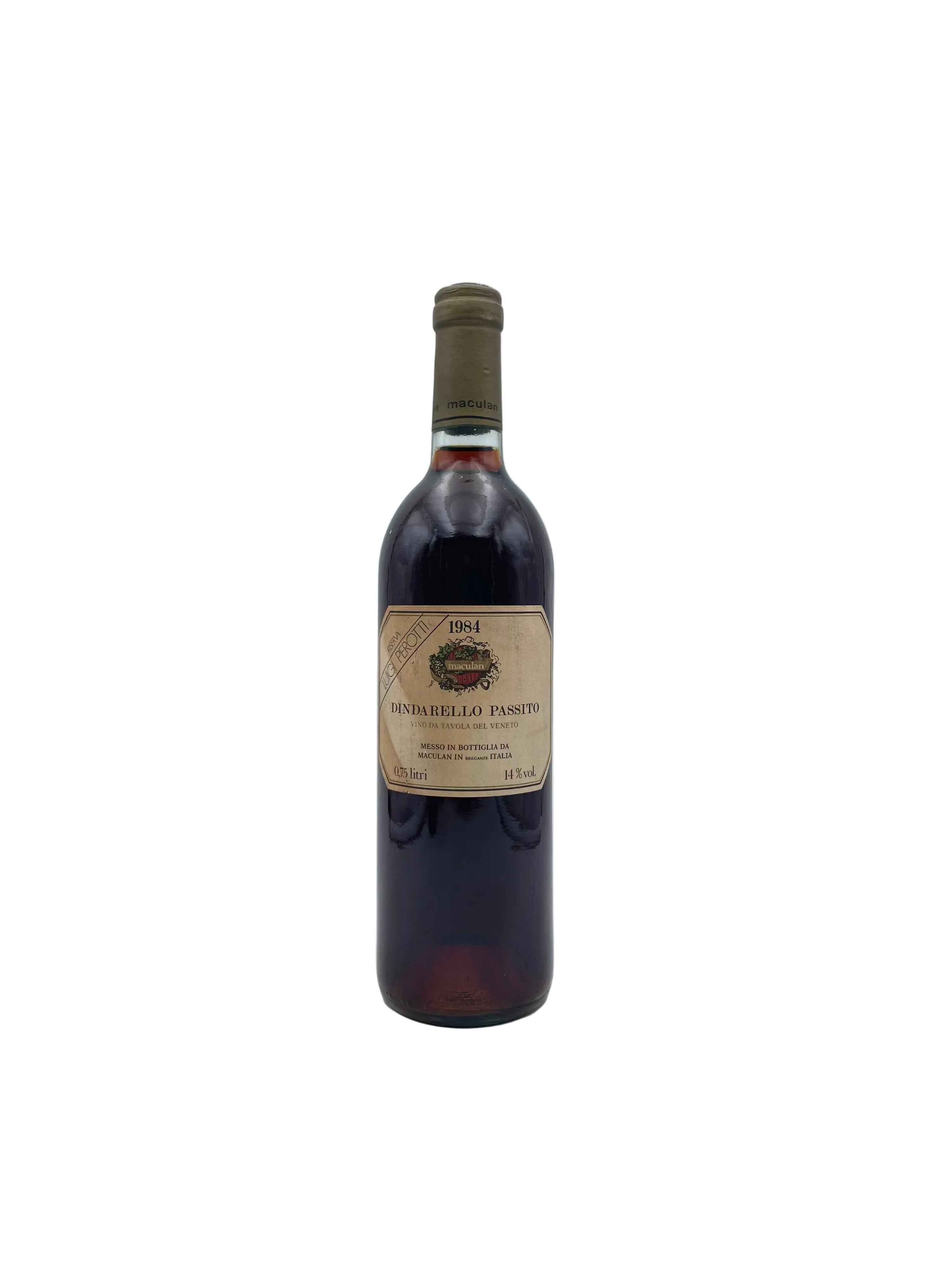 1984 - Maculan - Dindarello Passito Riserva - Luigi Perotti