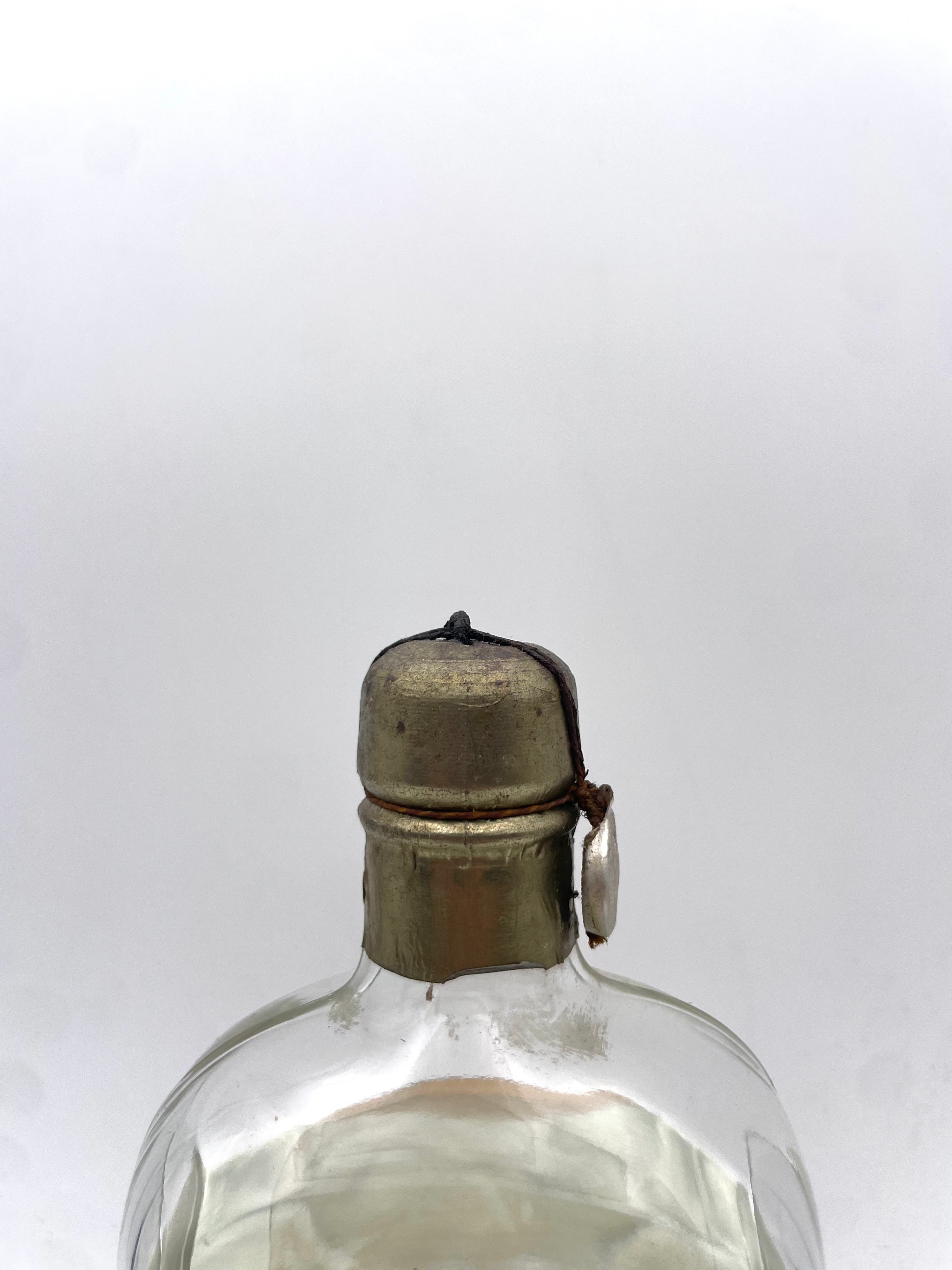 A.A. Baker - Finest Dry Gin - Sigillo Testa Anni '40s