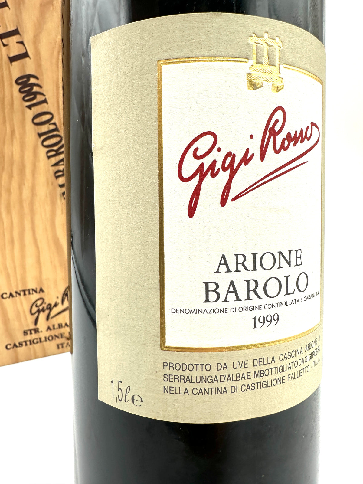 1999 - Gigi Rosso - Barolo Arione - Magnum