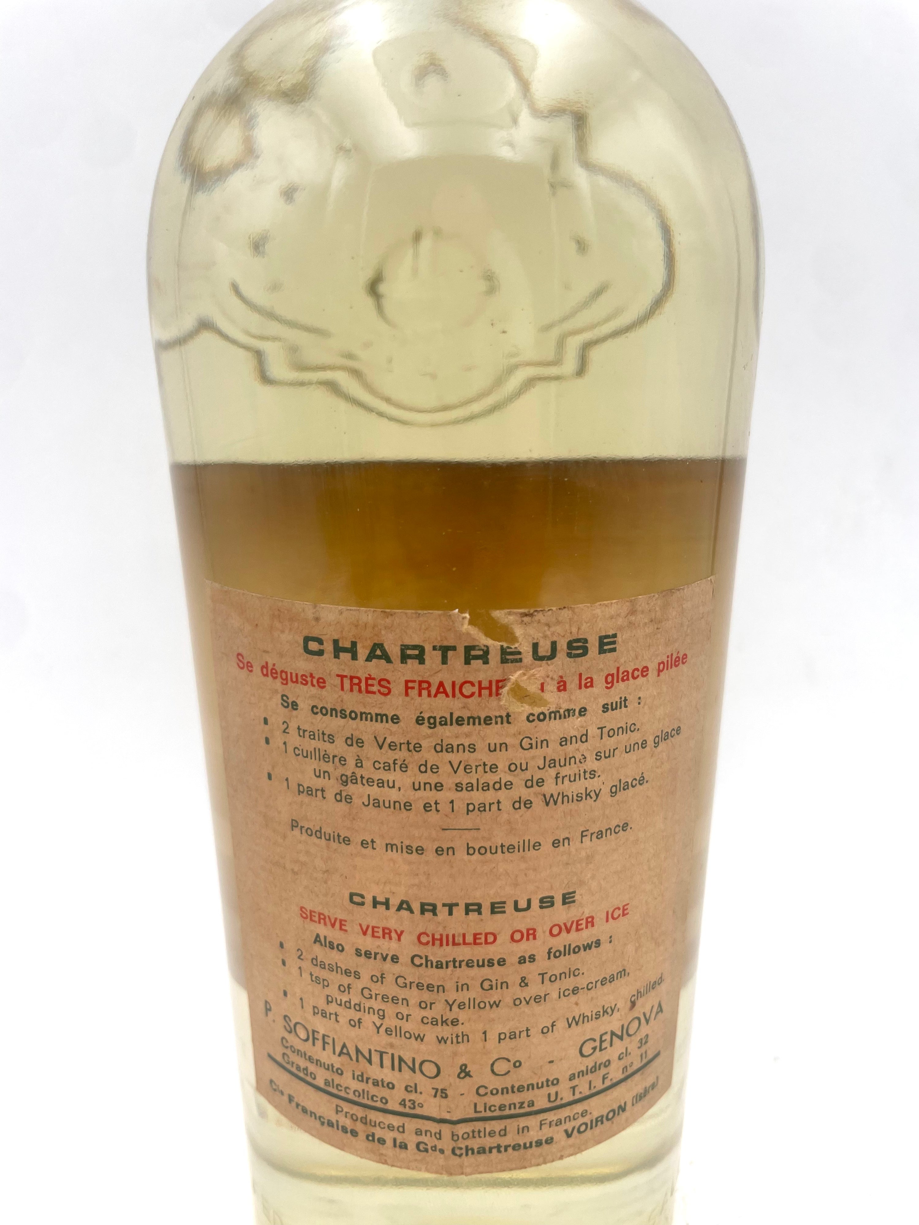 Chartreuse - Jaune - Liqueur - Bottl. 1964-1966