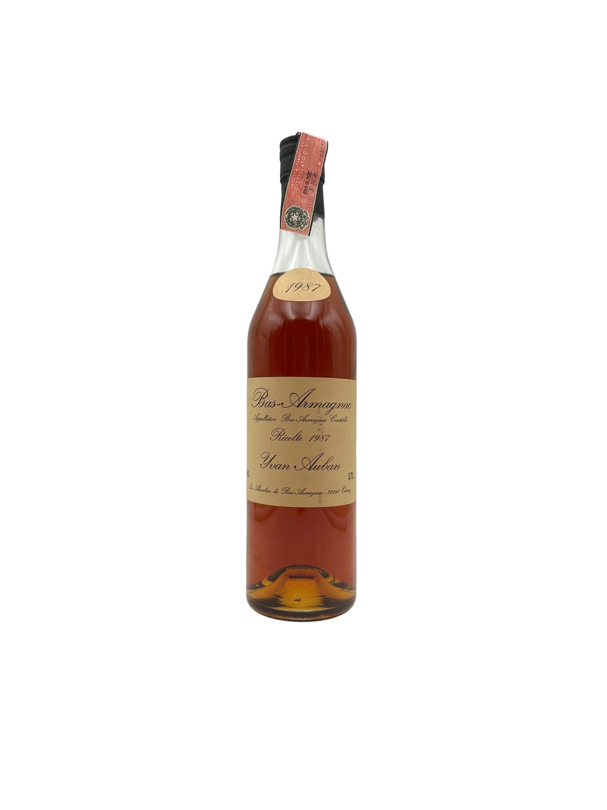 1987 - Yvan Auban - Bas-Armagnac - Bottl. 10/1999