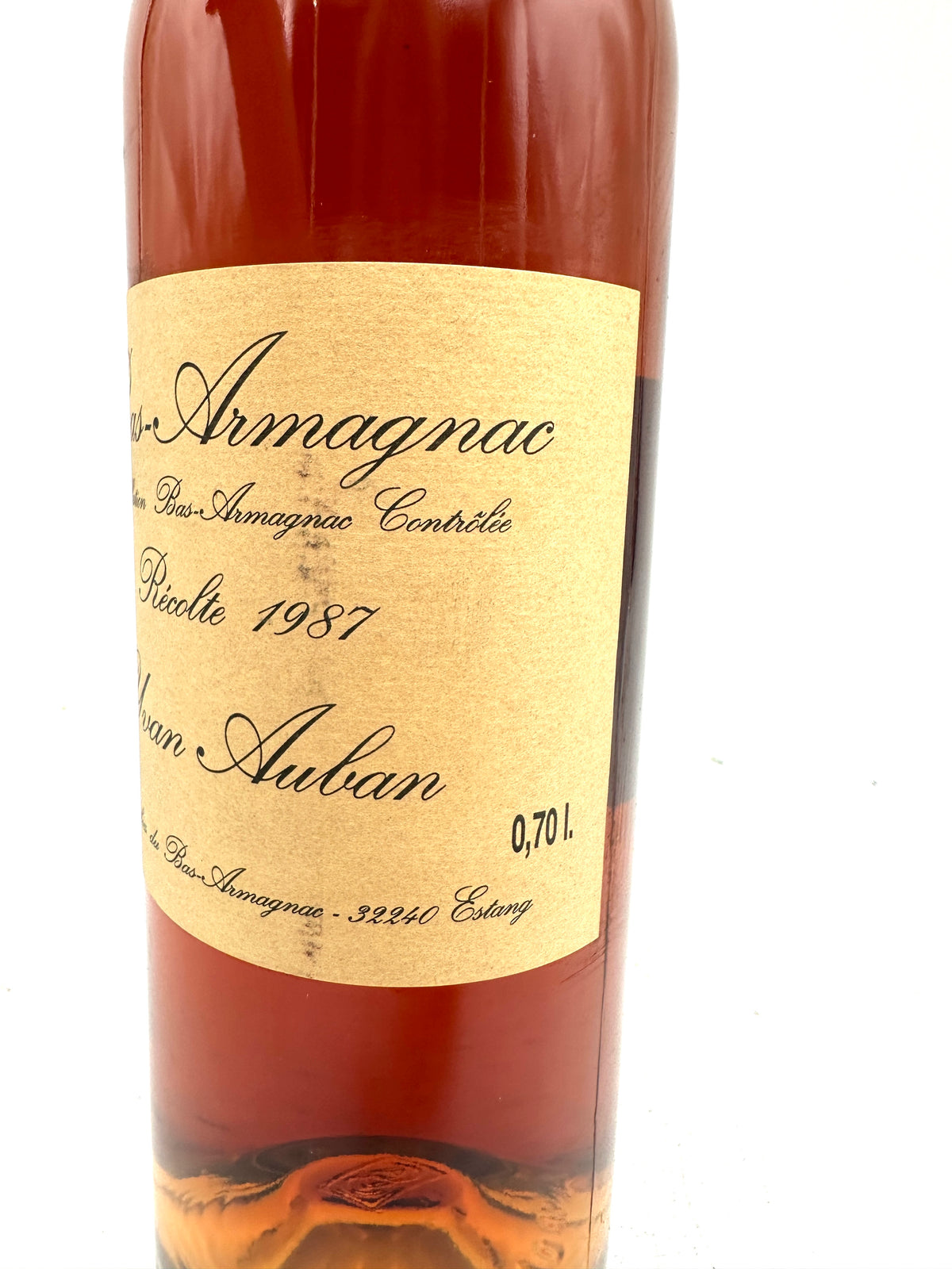 1987 - Yvan Auban - Bas-Armagnac - Bottl. 10/1999