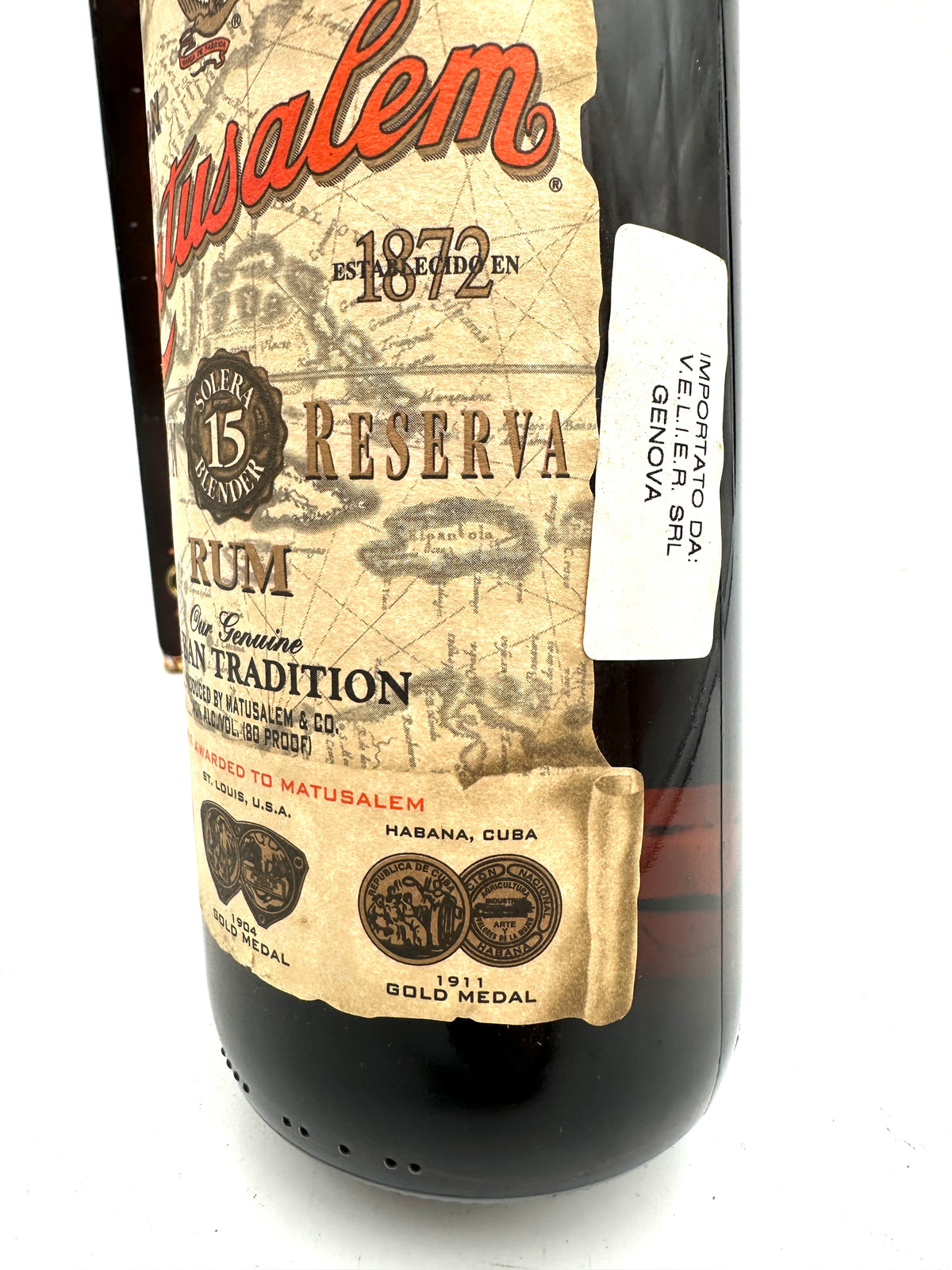 Matusalem - Solera 15 Blender Gran Reserva Rum - Anni 1980