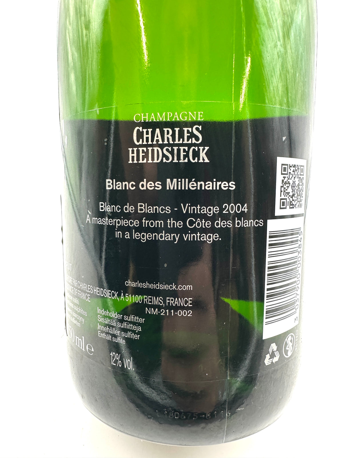 2004 - Charles Heidsieck - Champagne Blanc des Millénaires