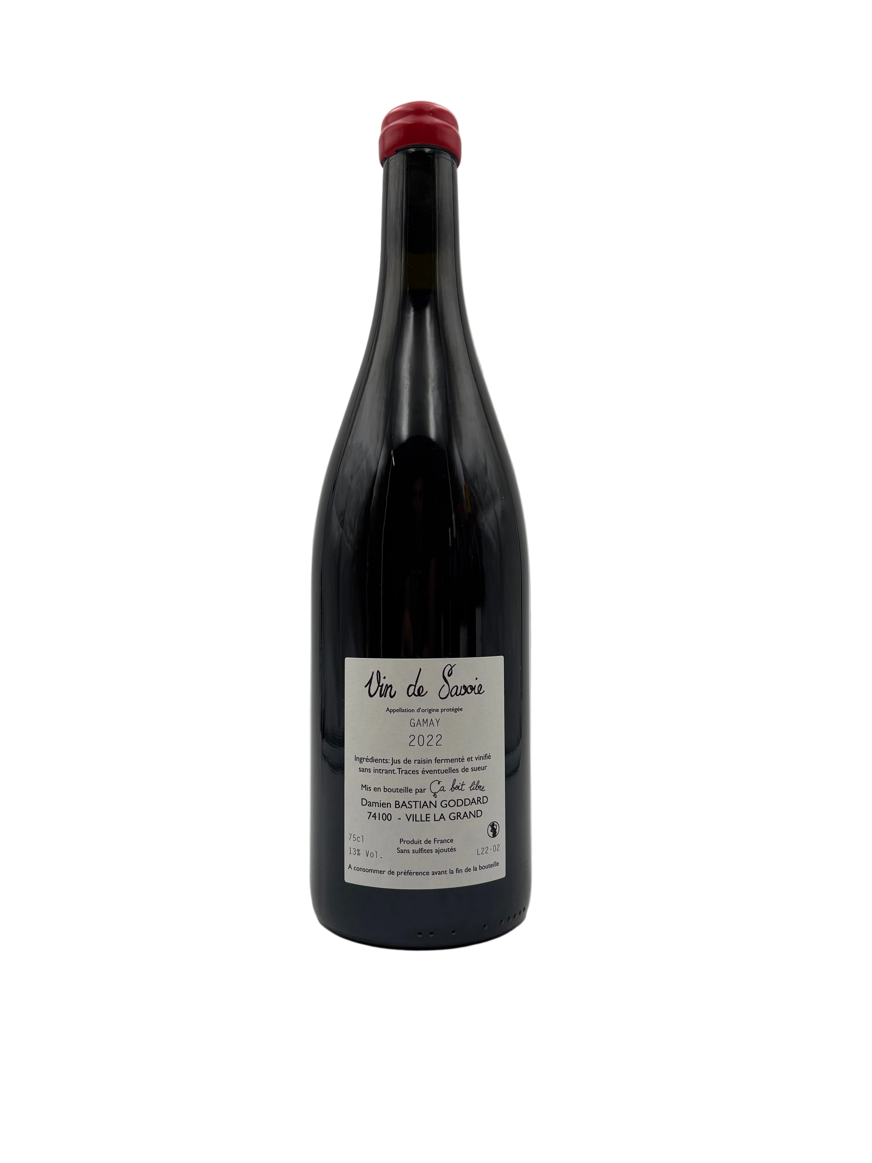 2022 - Ça Boit Libre - Ton Rouge d’Élevage Gamay