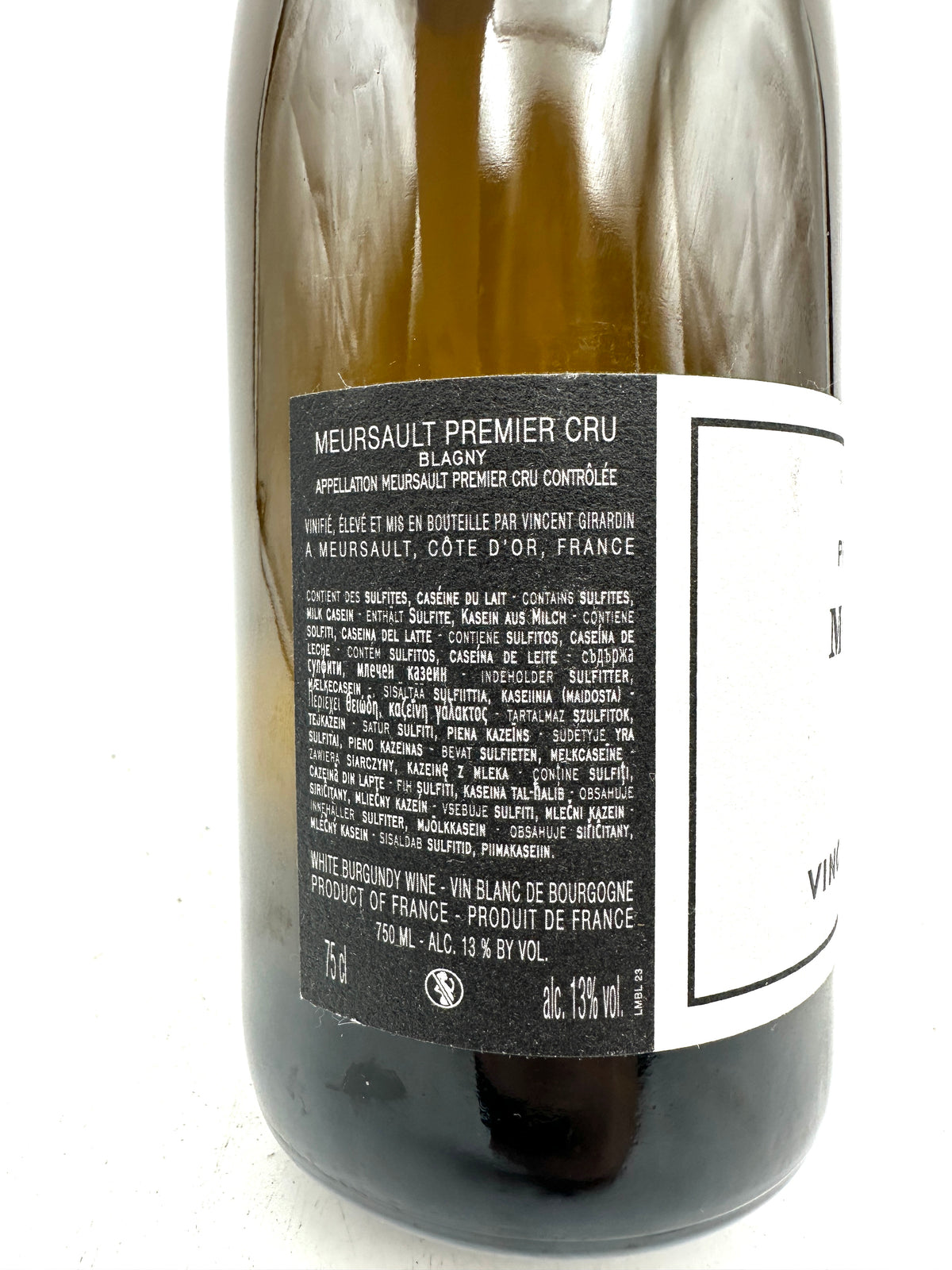 2023 - Vincent Girardin - Meursault Blagny Premier Cru