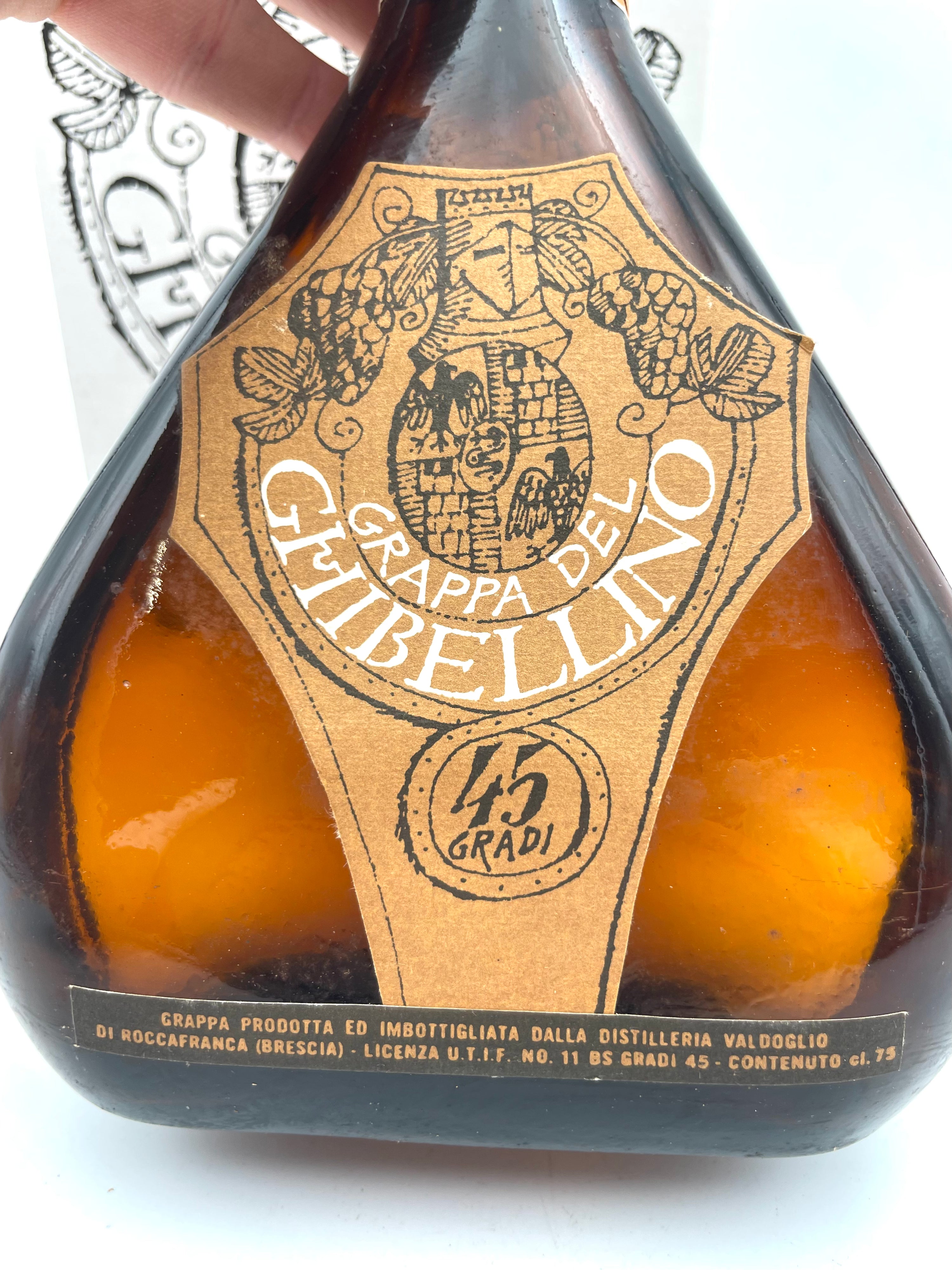 Distilleria Valdoglio - Grappa Del Ghibellino - Anni '70s