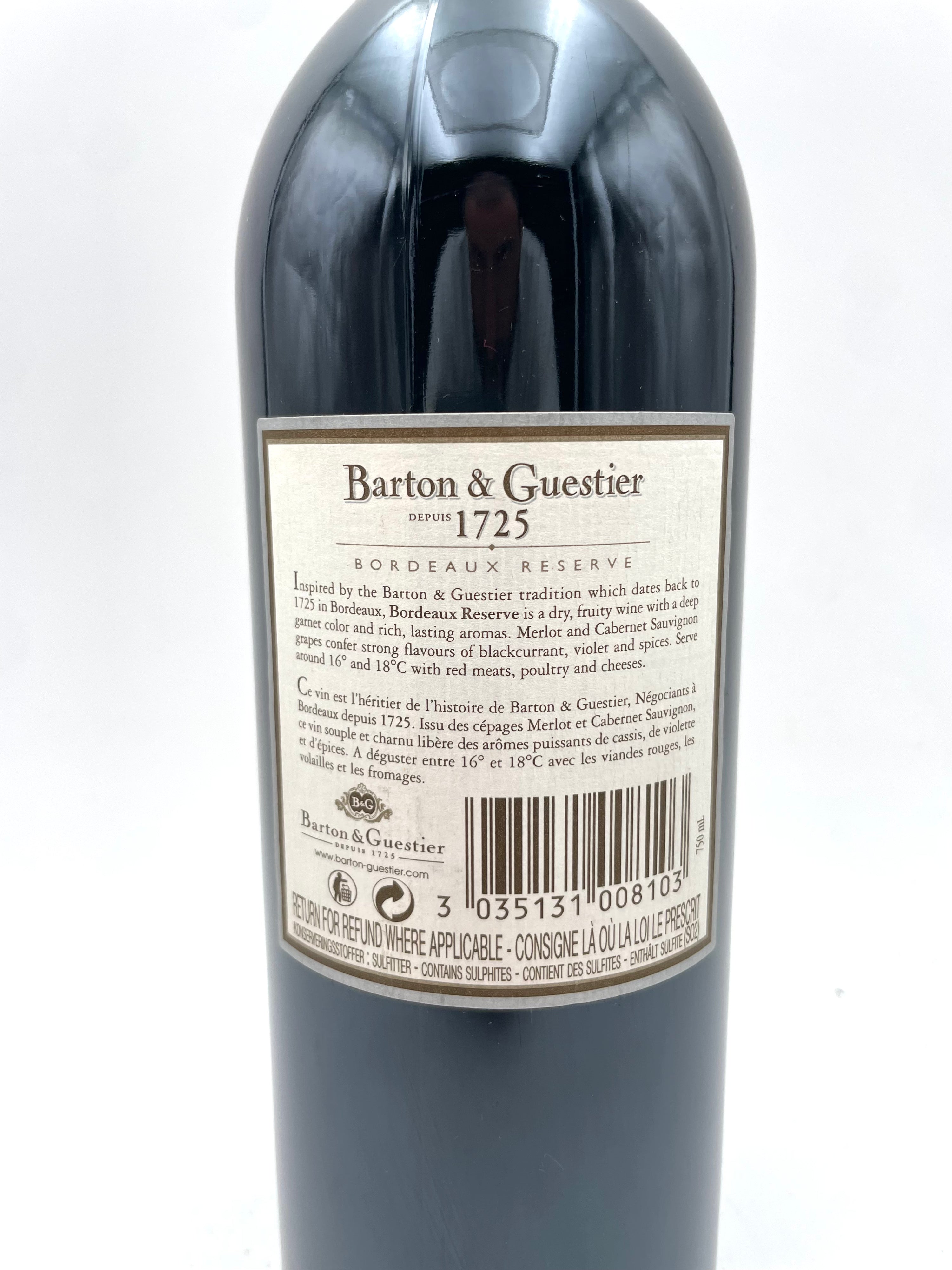 2005 - Barton & Guestier - Bordeaux Reserve