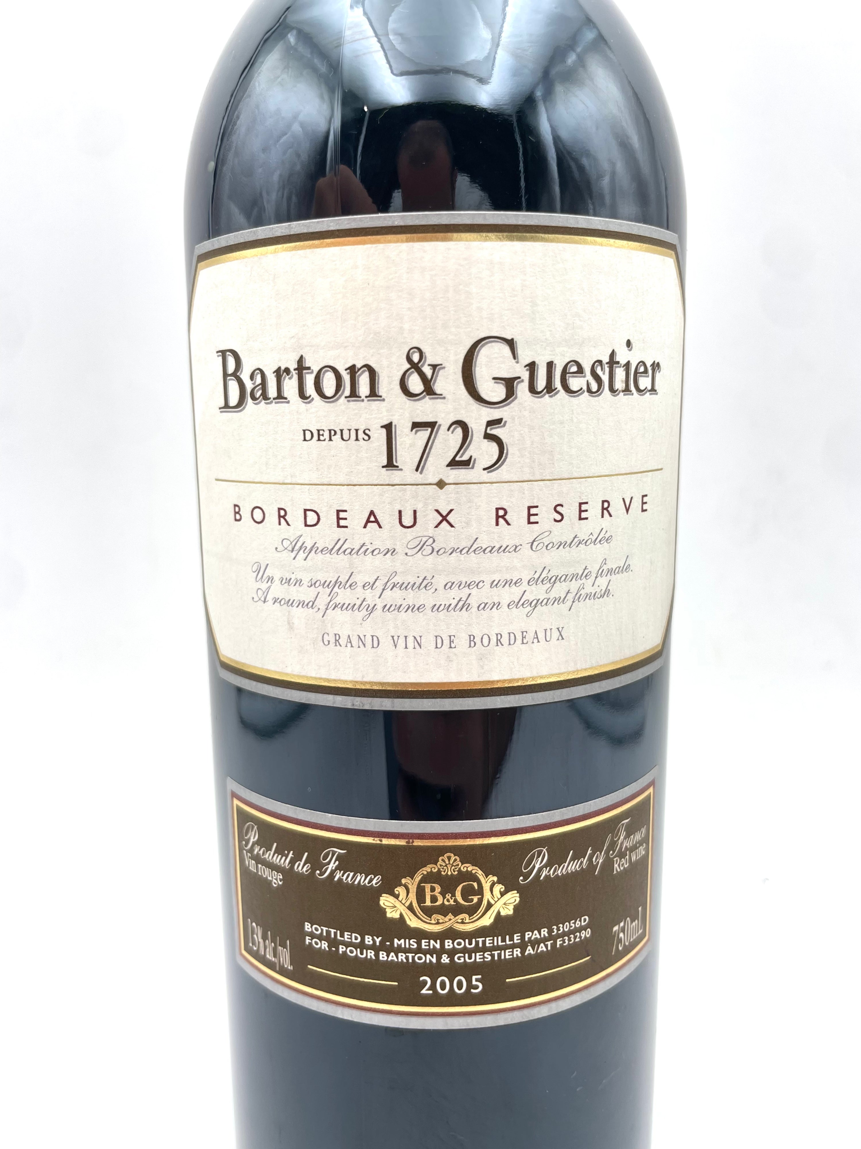 2005 - Barton & Guestier - Bordeaux Reserve