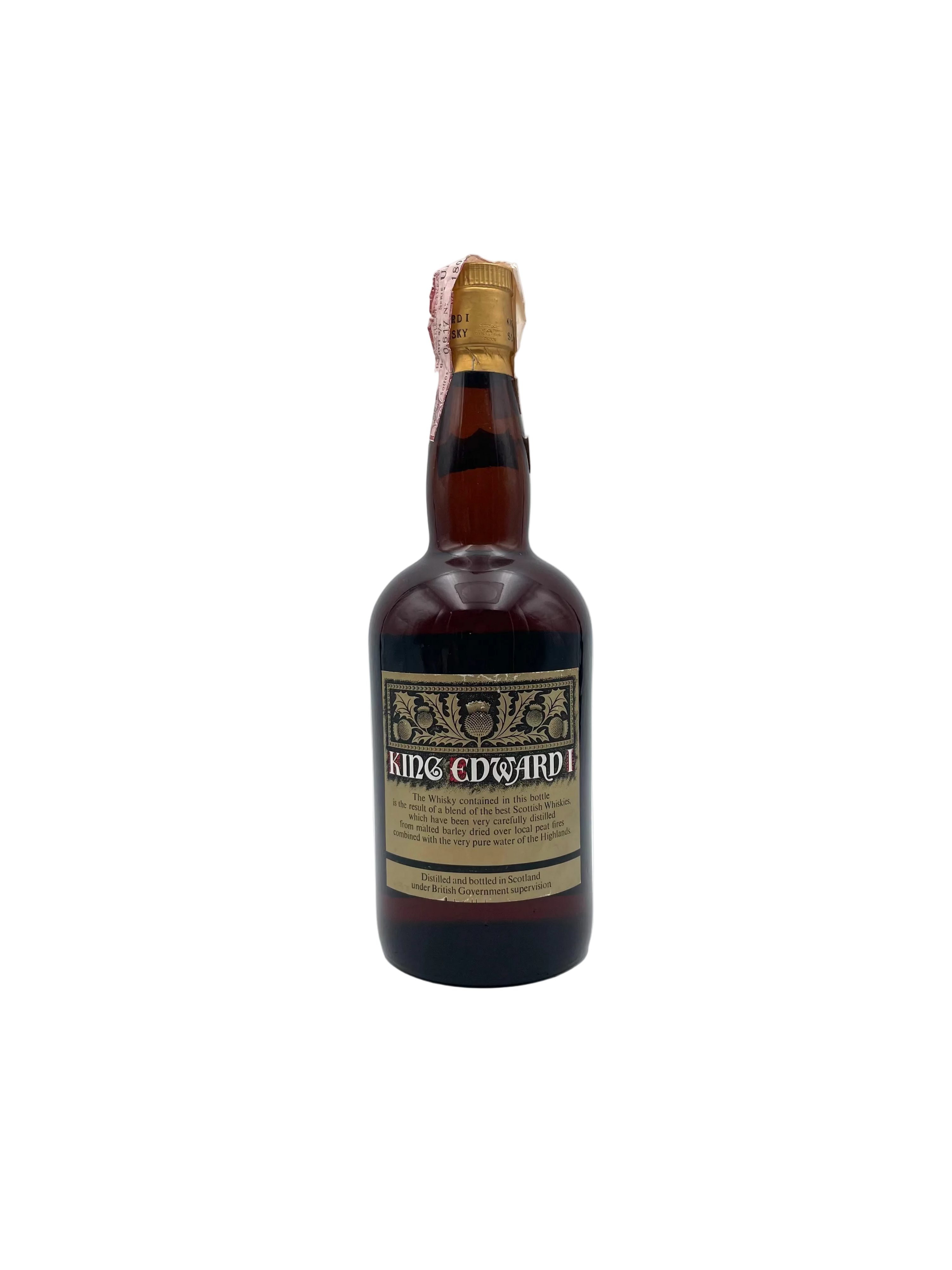Kind Edward I - Specially Selected Scotch Whisky - Anni '70s