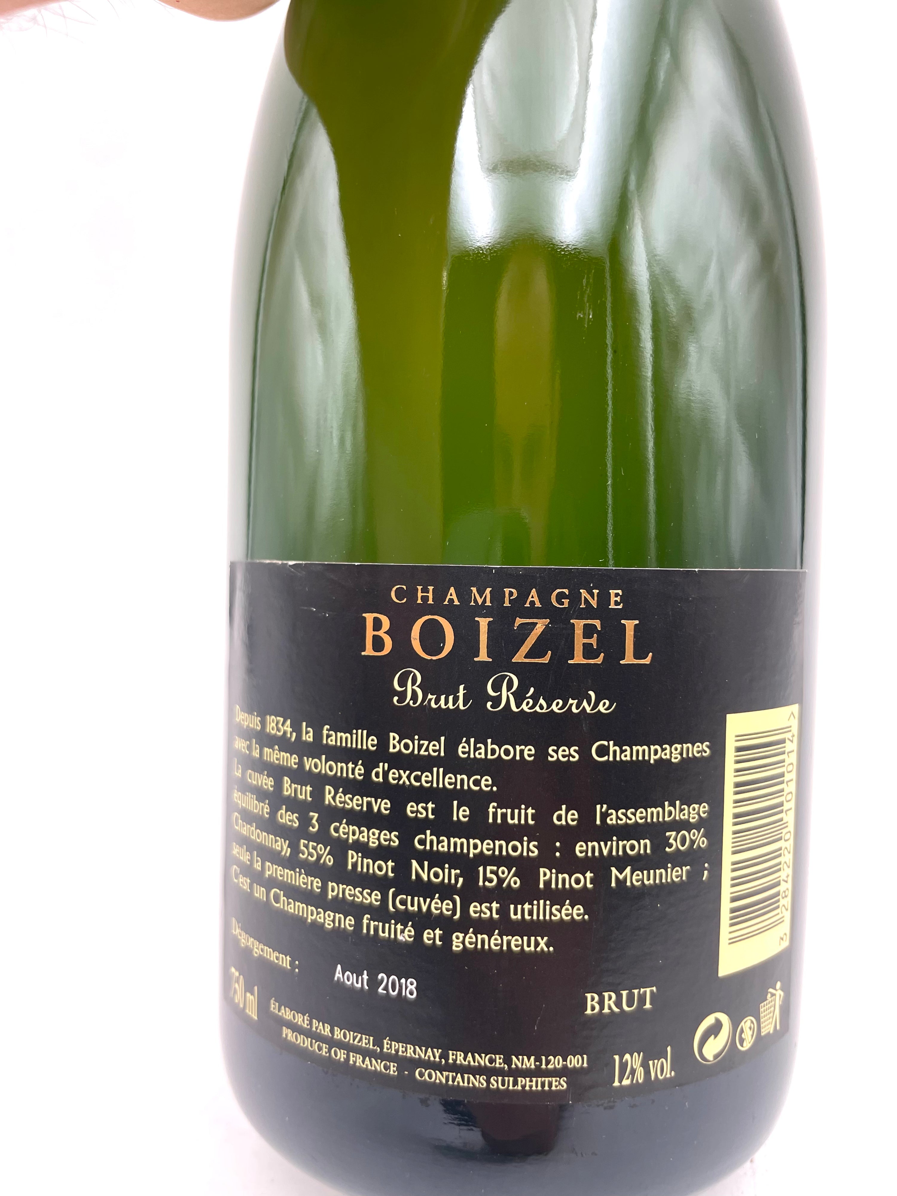 Boizel - Champagne Brut Reserve - Deg. 08/2018