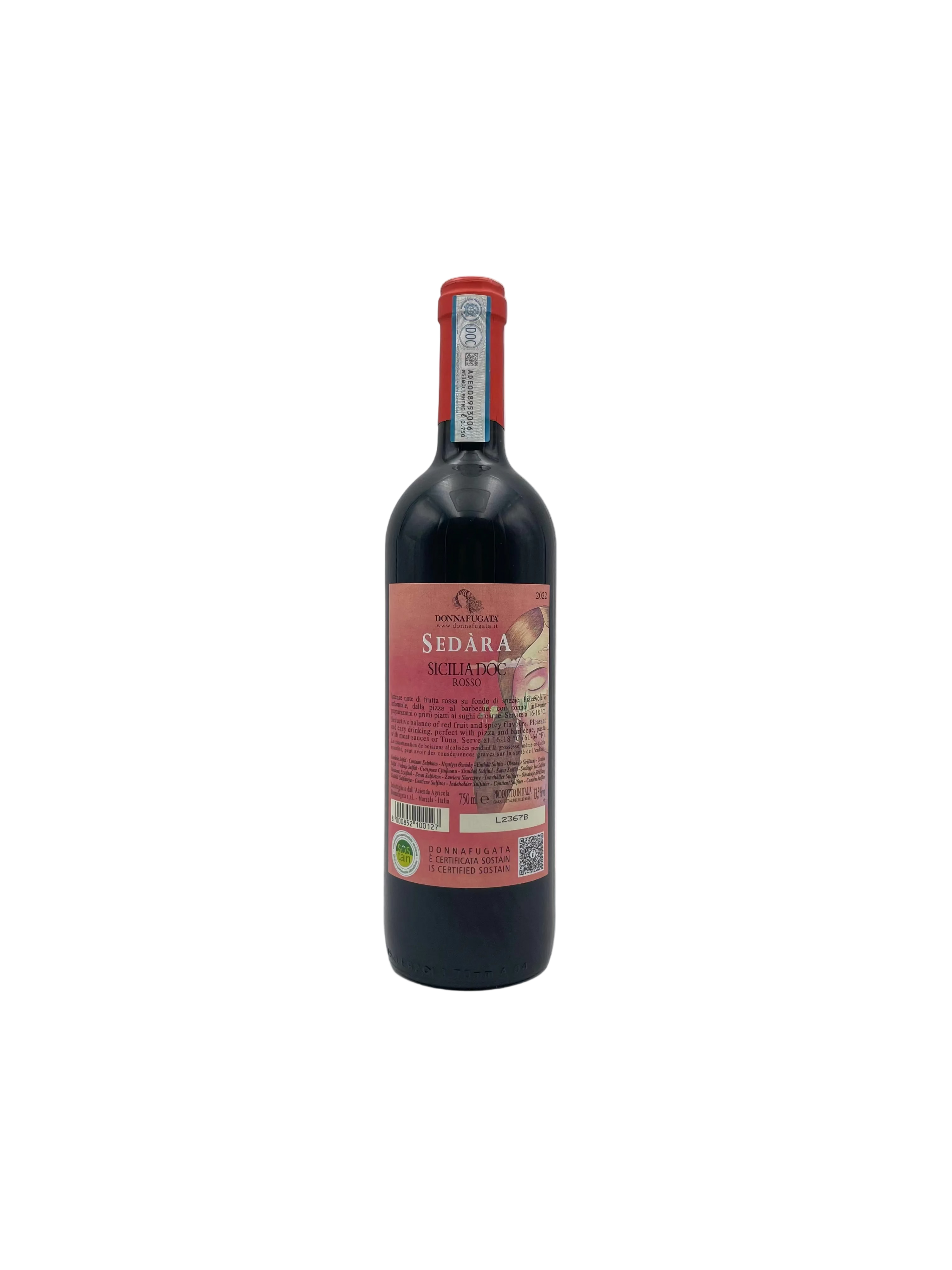 2022 - Donnafugata - La Bella Sedara Sicilia Rosso