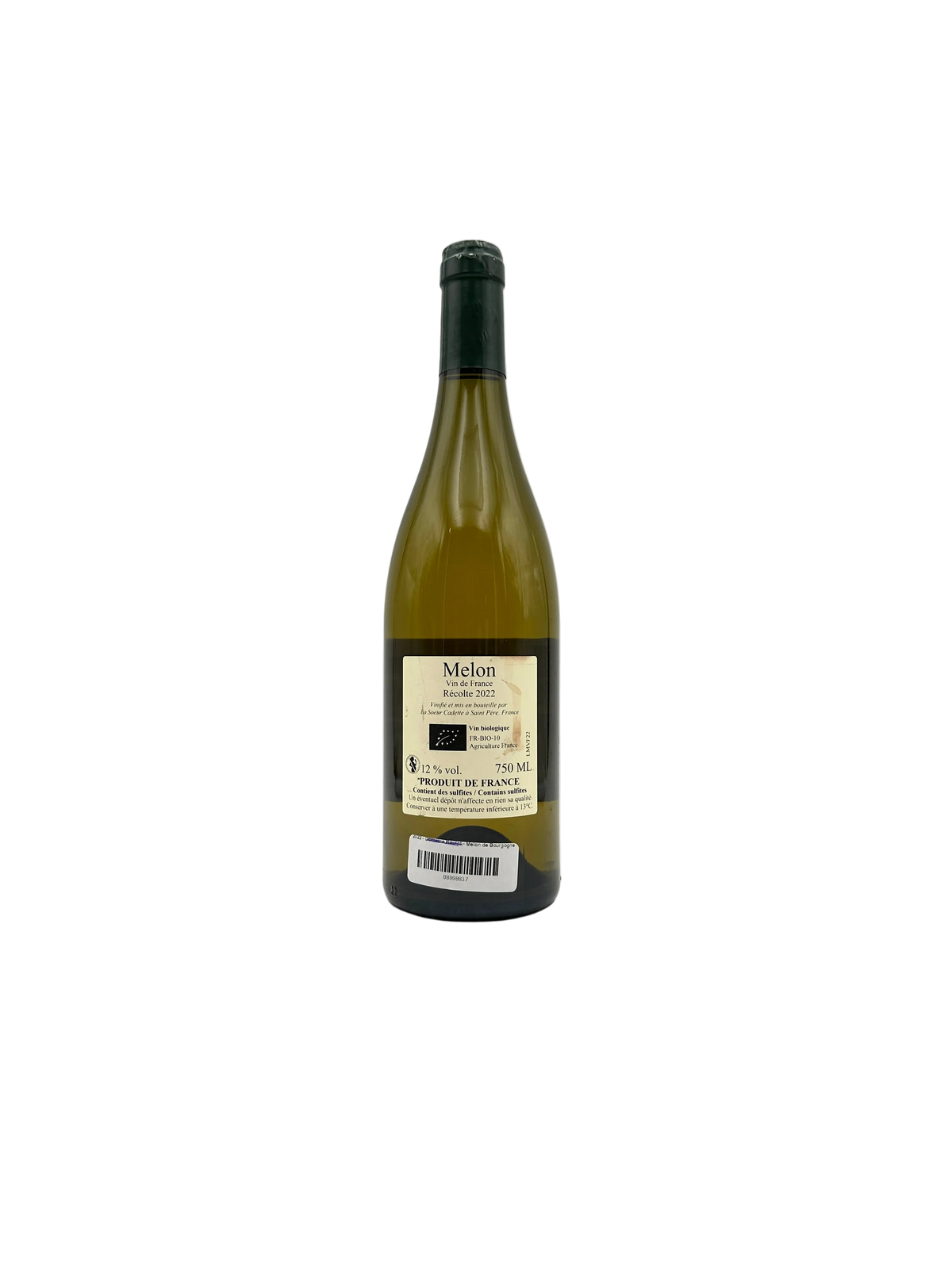 2022 - La Soeur Cadette - Melon de Bourgogne