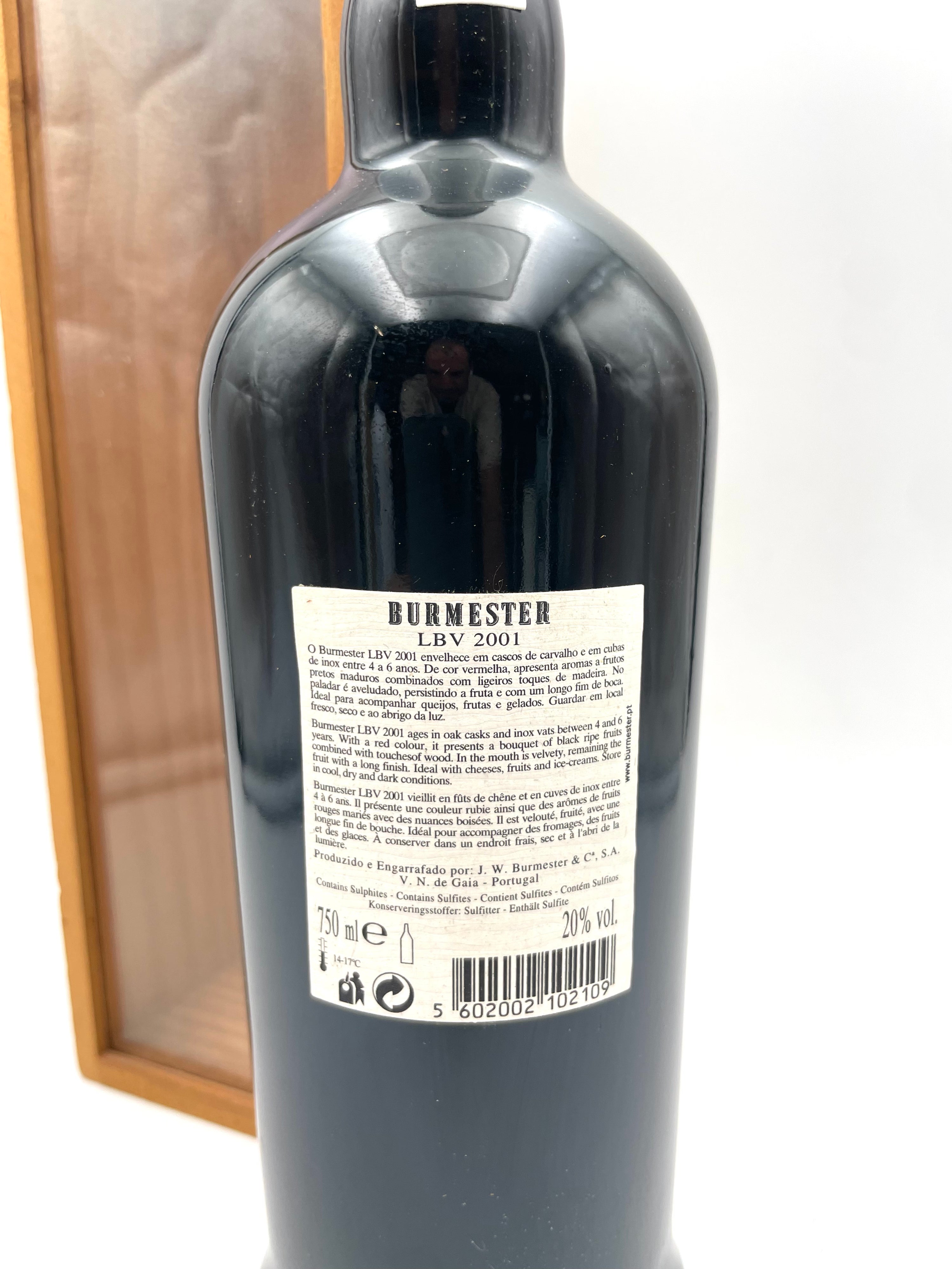 2001 - Burmester - Late Bottled Vintage Porto - Bottl. 2006