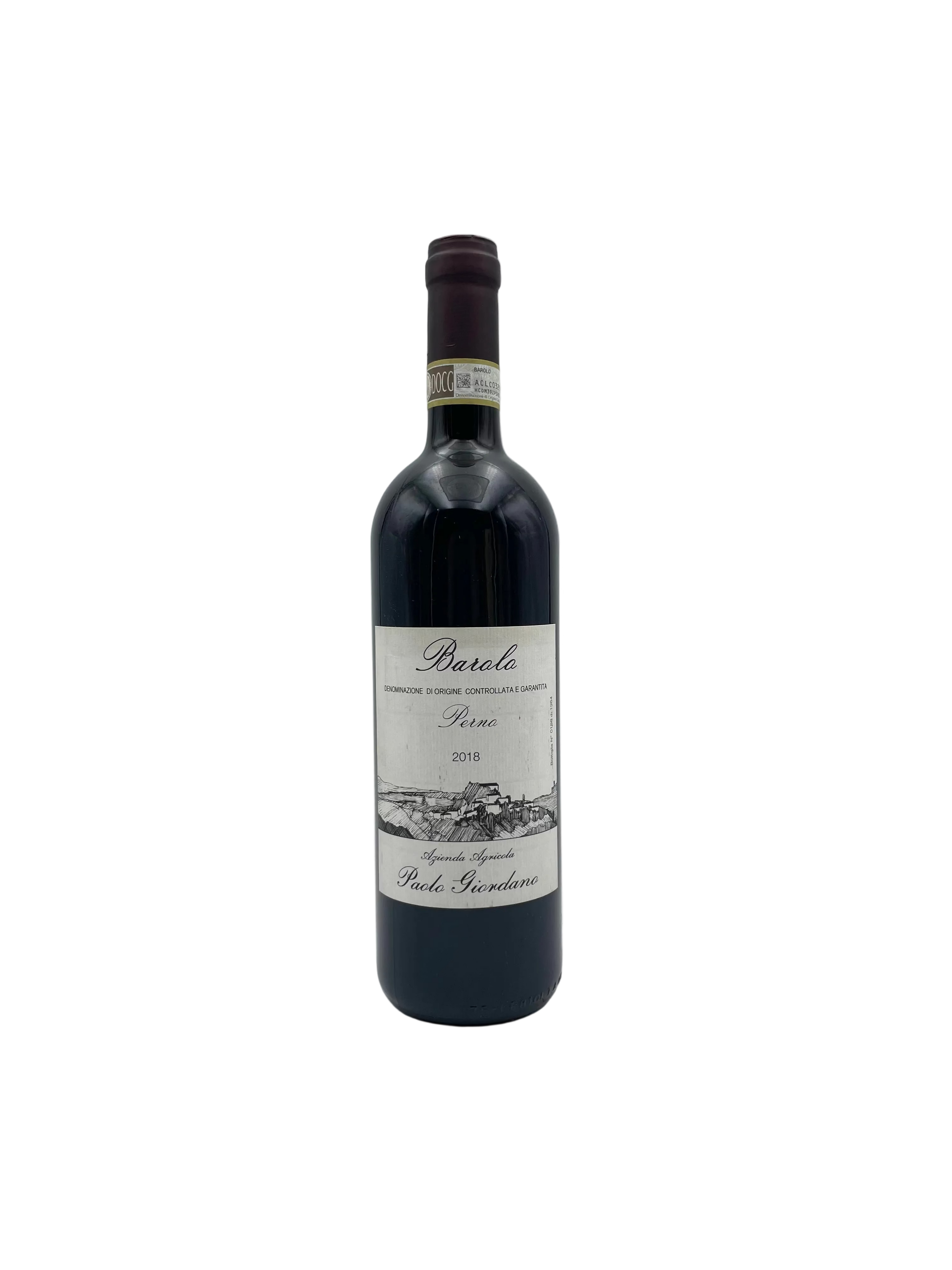 2018 - Paolo Giordano - Barolo Perno