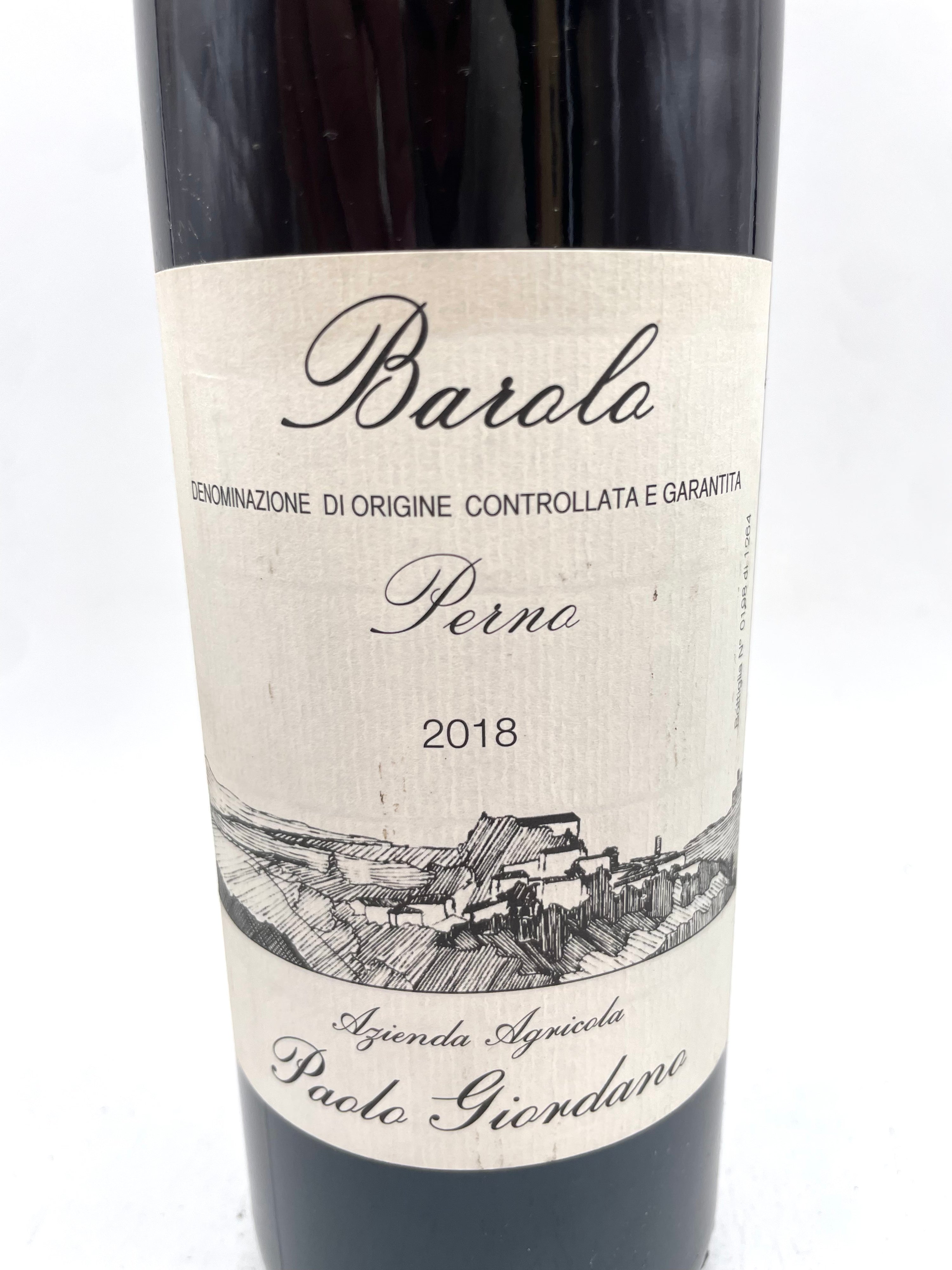 2018 - Paolo Giordano - Barolo Perno