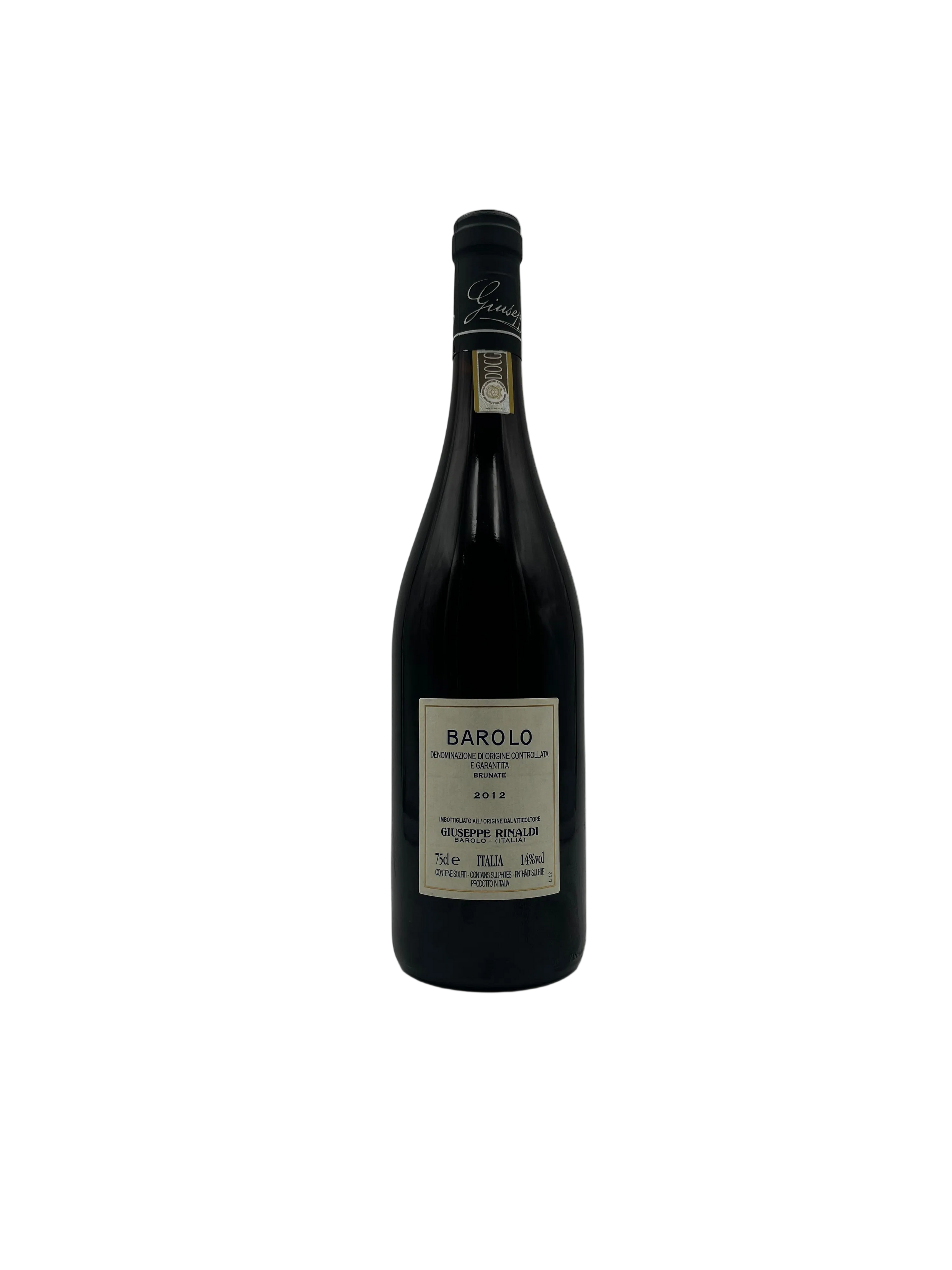2012 - Giuseppe Rinaldi - Barolo Brunate