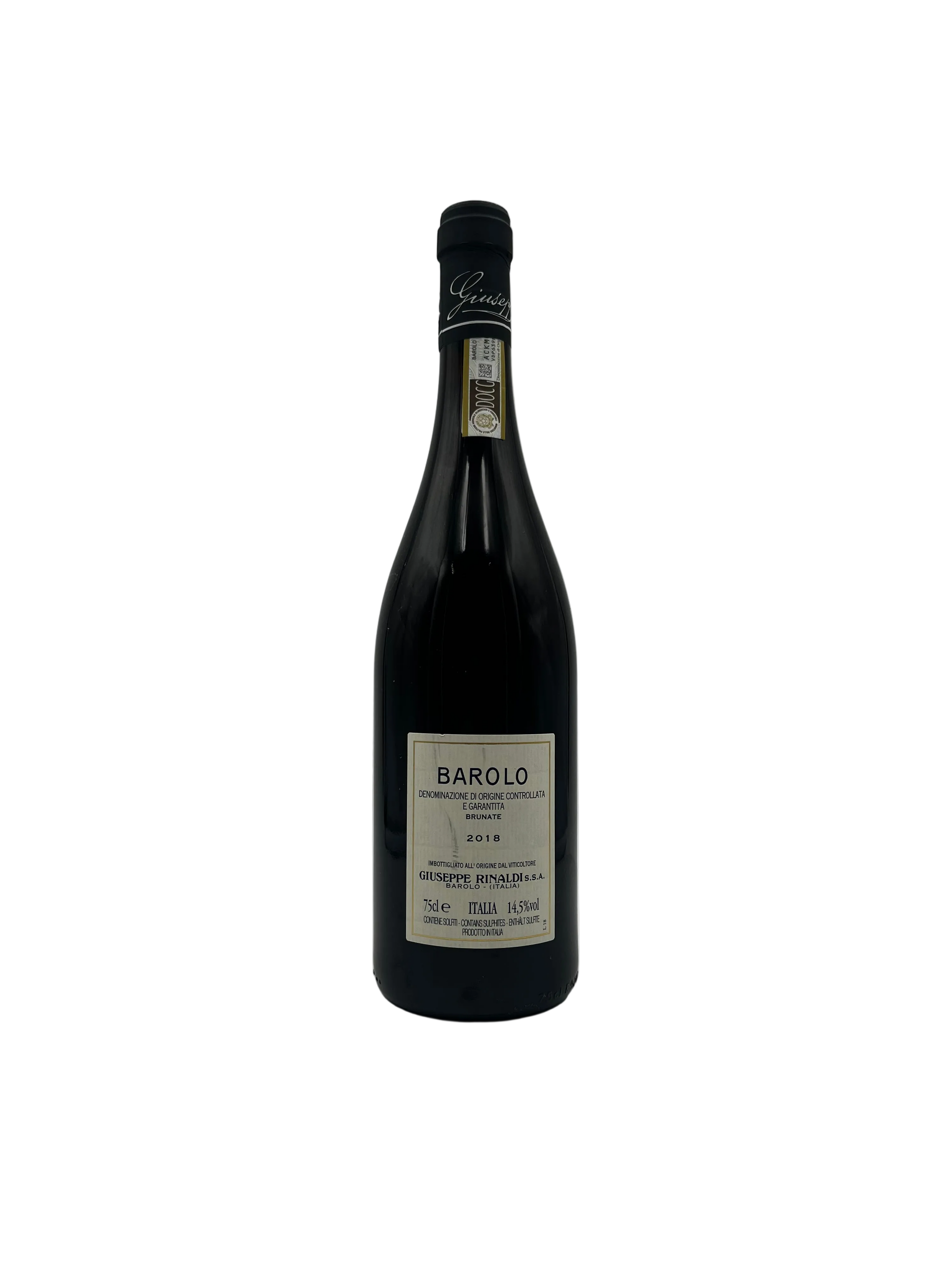 2018 - Giuseppe Rinaldi - Barolo Brunate