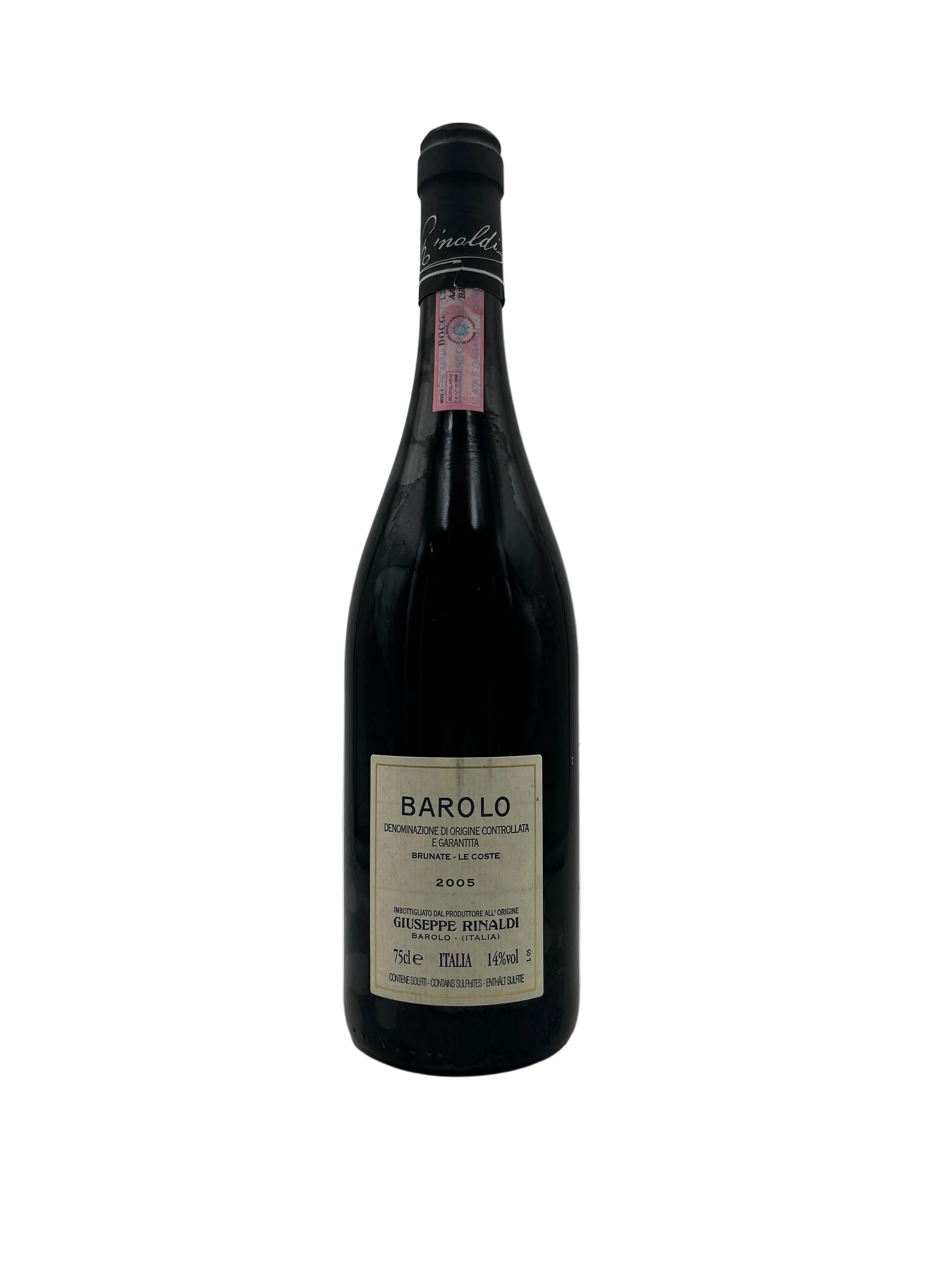 2005 - Giuseppe Rinaldi - Barolo Brunate - Le coste