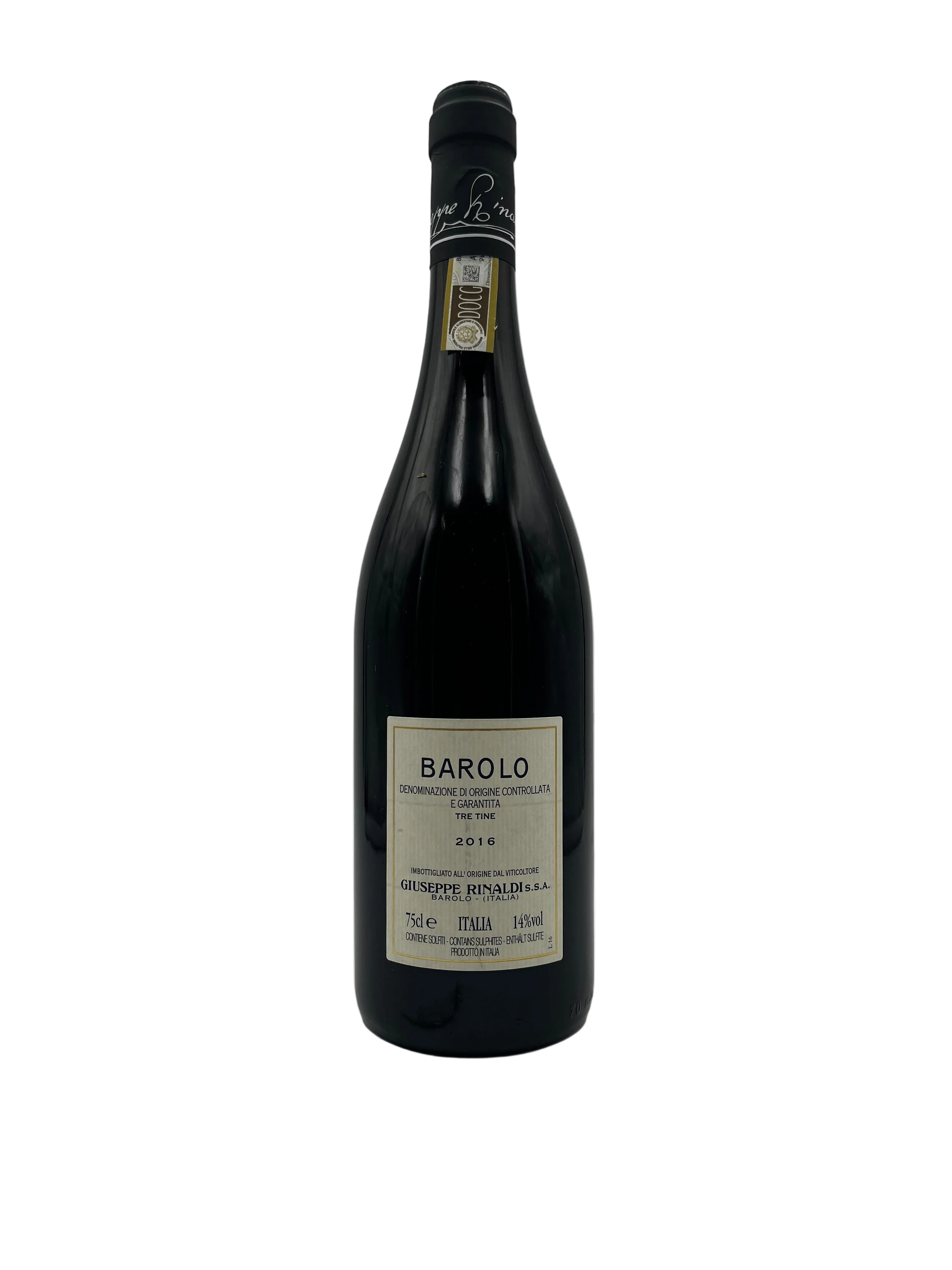 2016 - Giuseppe Rinaldi - Barolo Tre Tine