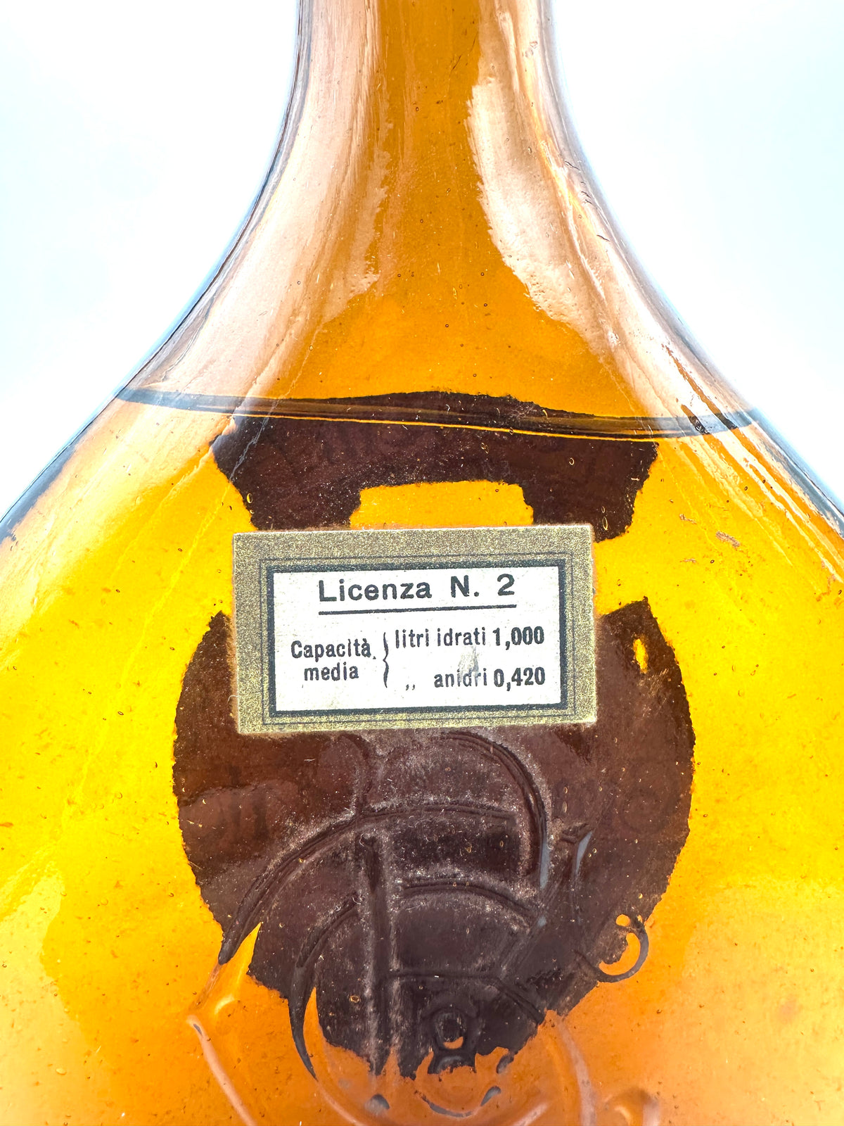 Bocchino - Gran Moscato Acquavite Stravecchia - Sigillo Fasci Anni 1930