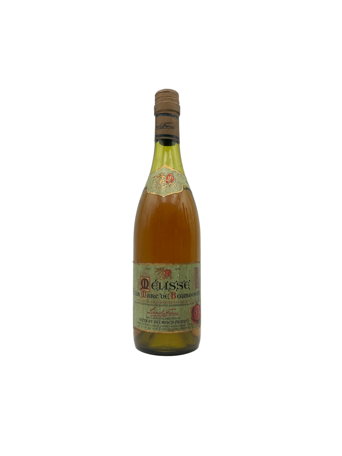 Landy Frères - Mélisse Vieux Marc de Bourgogne - Anni 1970