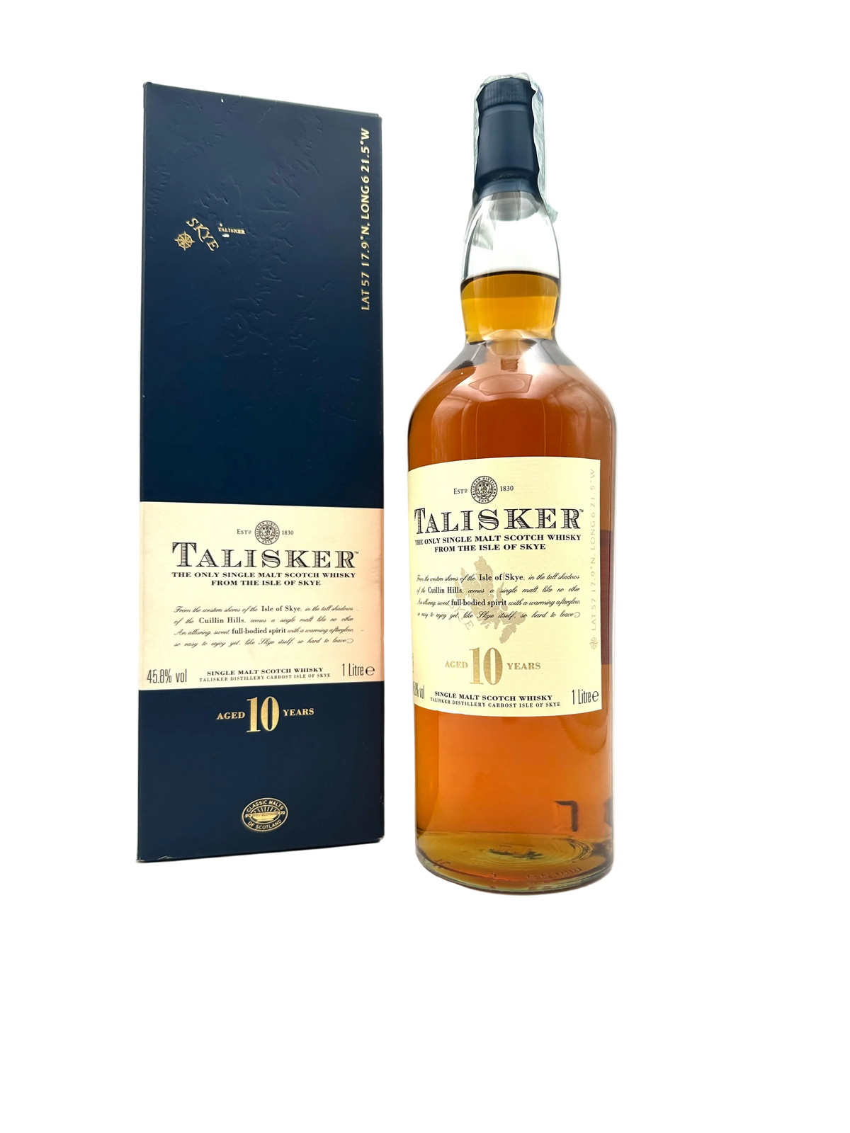 Talisker - 10 Years Old Single Malt Scotch Whisky - Anni 2010