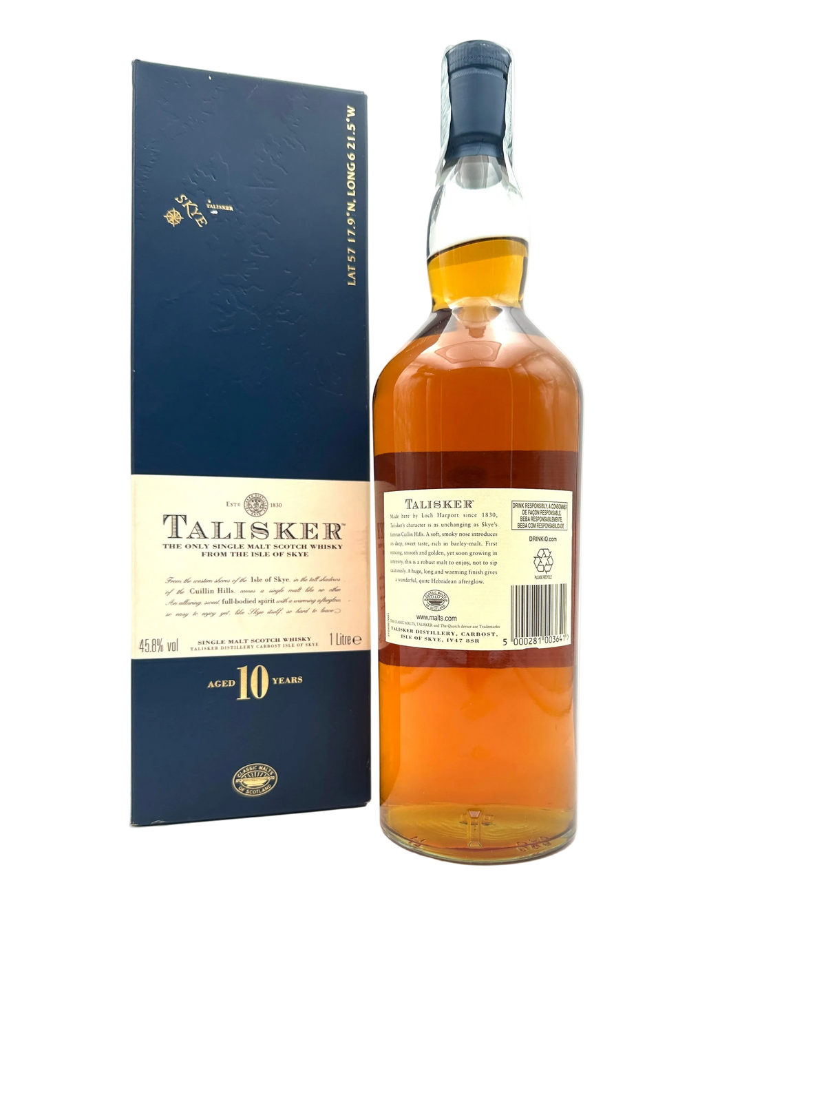Talisker - 10 Years Old Single Malt Scotch Whisky - Anni 2010