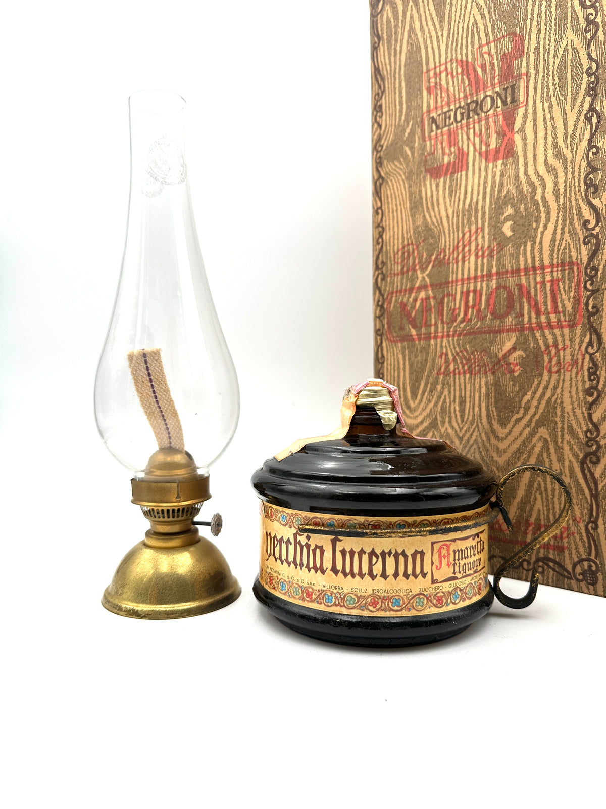 Distilleria Negroni - Vecchia Lucerna Amaretto Liquore - Anni 70