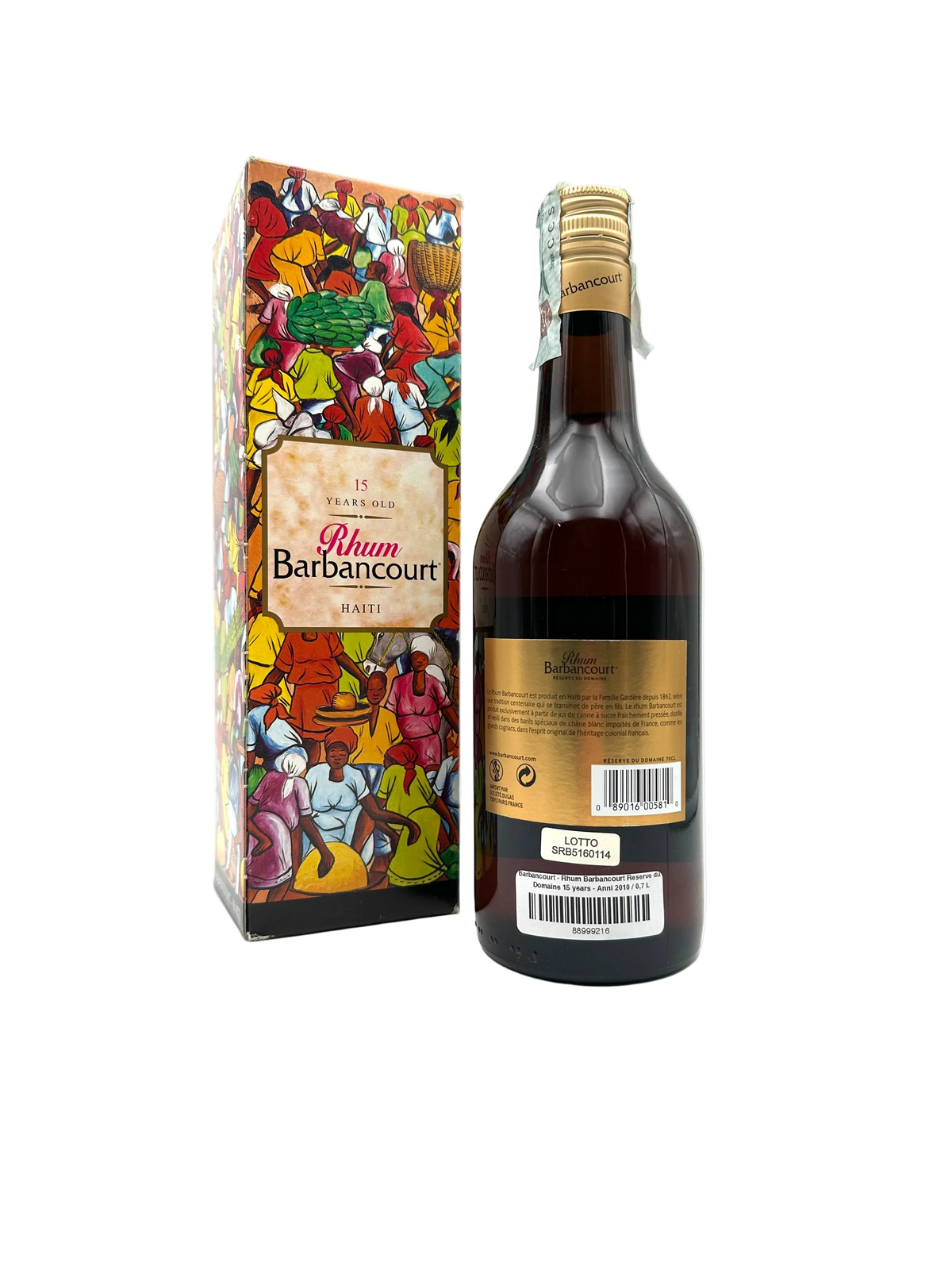 Barbancourt - Rhum 15 years Reserve du Domaine - 2014-2022