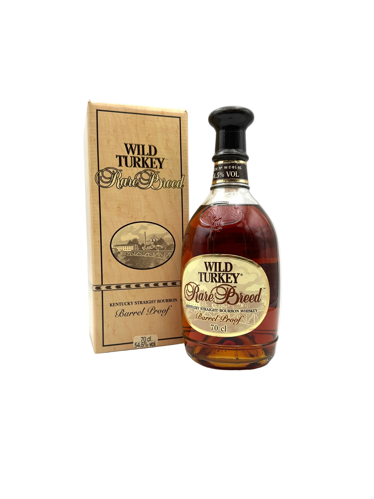 Austin Nichols - Wild Turkey Old Rare Breed Kentucky Straight Bourbon Whiskey - Batch W-T-01-95 - Anni 1990