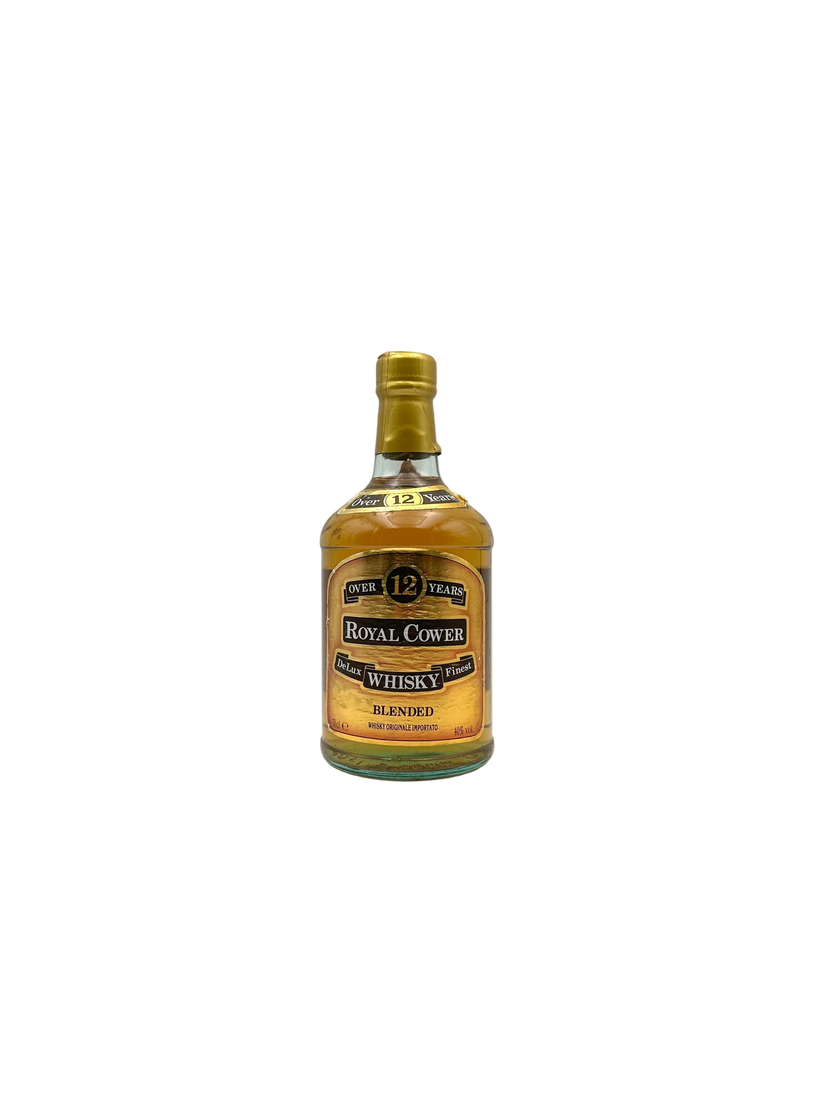 Royal Cower - 12 years Old De Lux Finest Whisky - Anni 1990