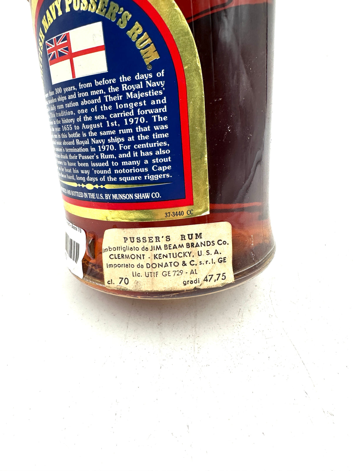 British Navy - Pusser's Rum - Anni 70