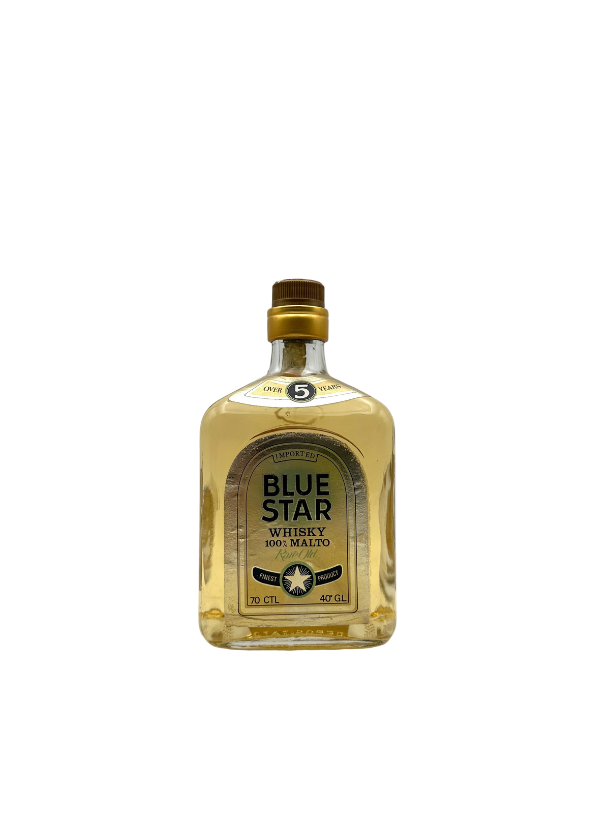 Blue Star - Over 5 Years Old Whisky - Anni 1990