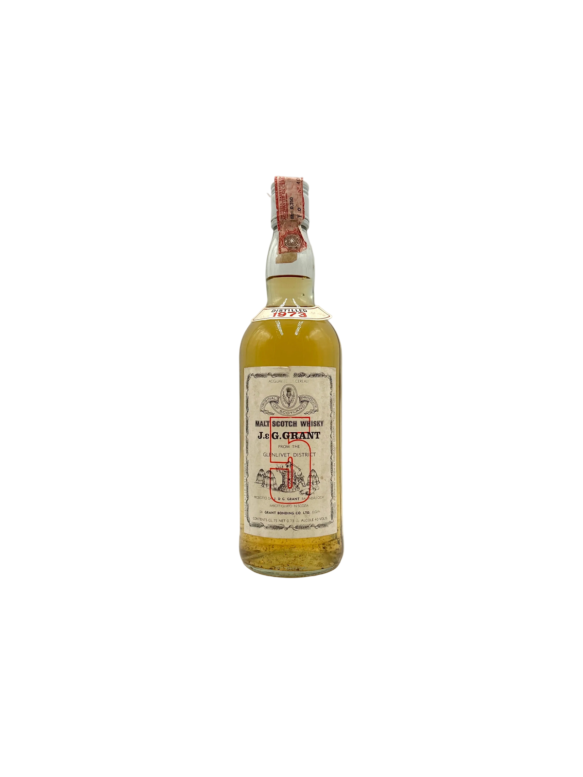 1973 - Glen Grant - 5 Years Old Pure Malt Scotch Whisky