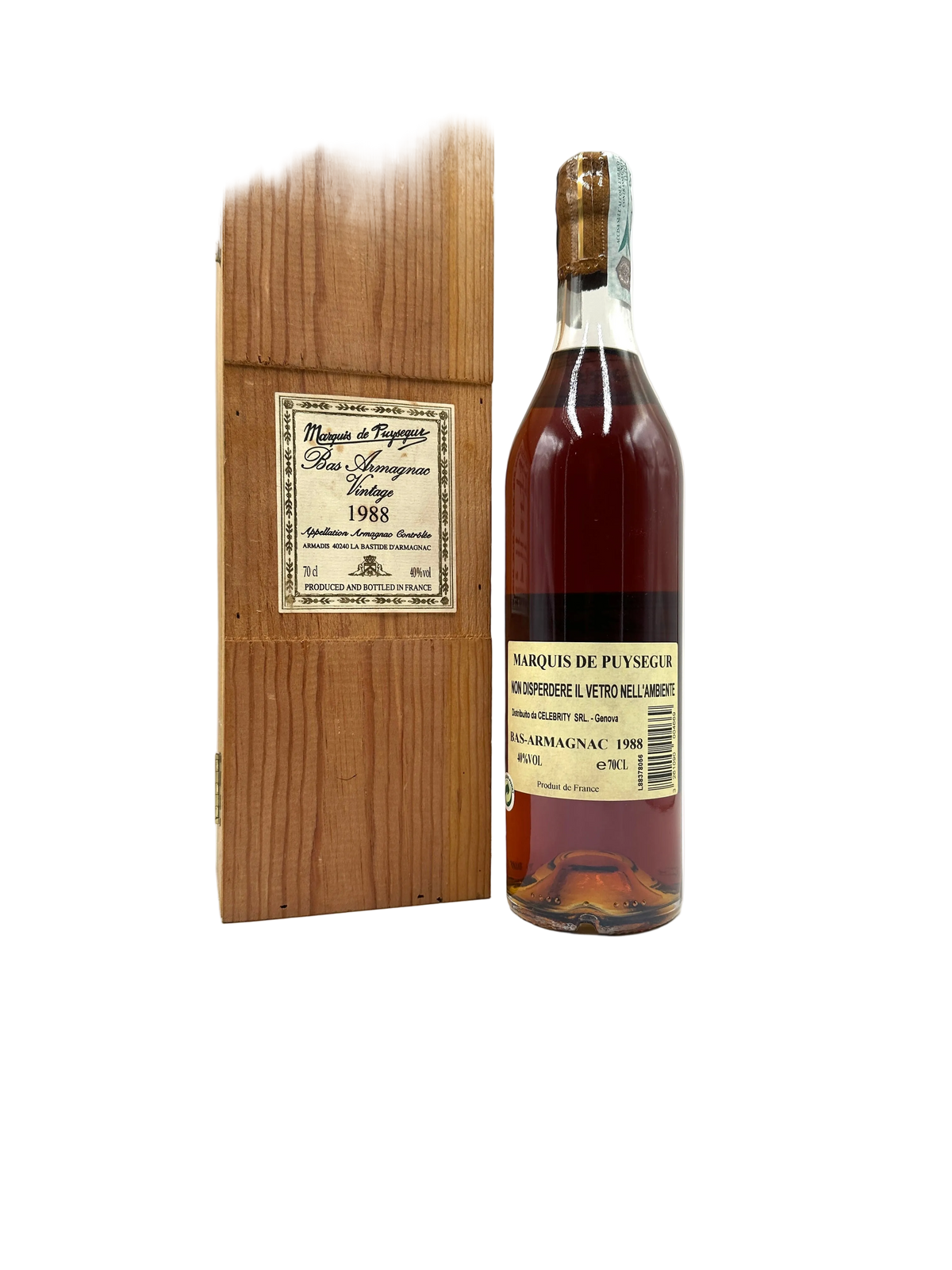 1988 - Marquis de Puysegur - Bas Armagnac